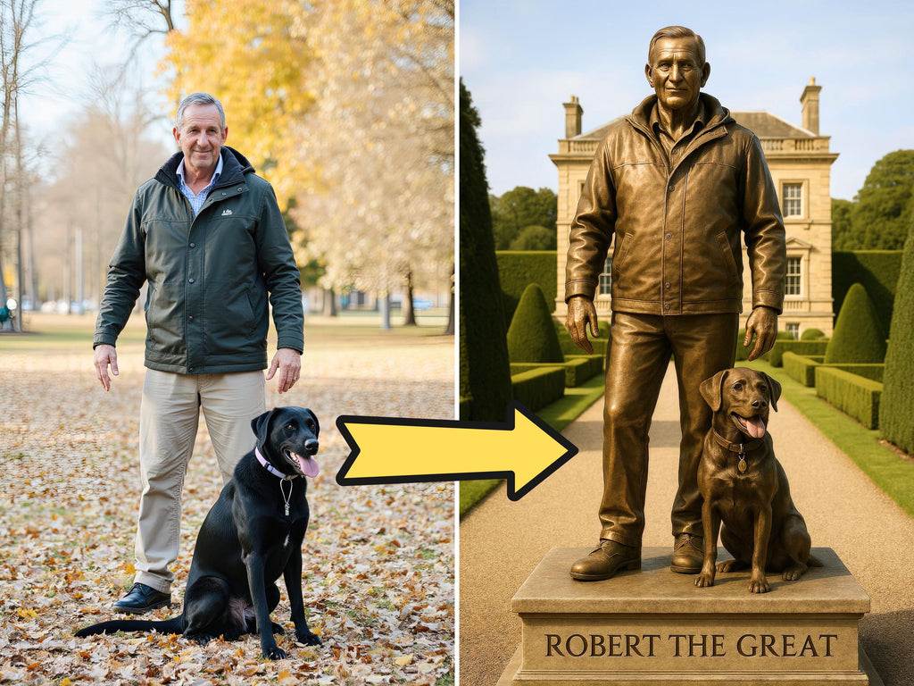 Custom Bronze Statue Portrait