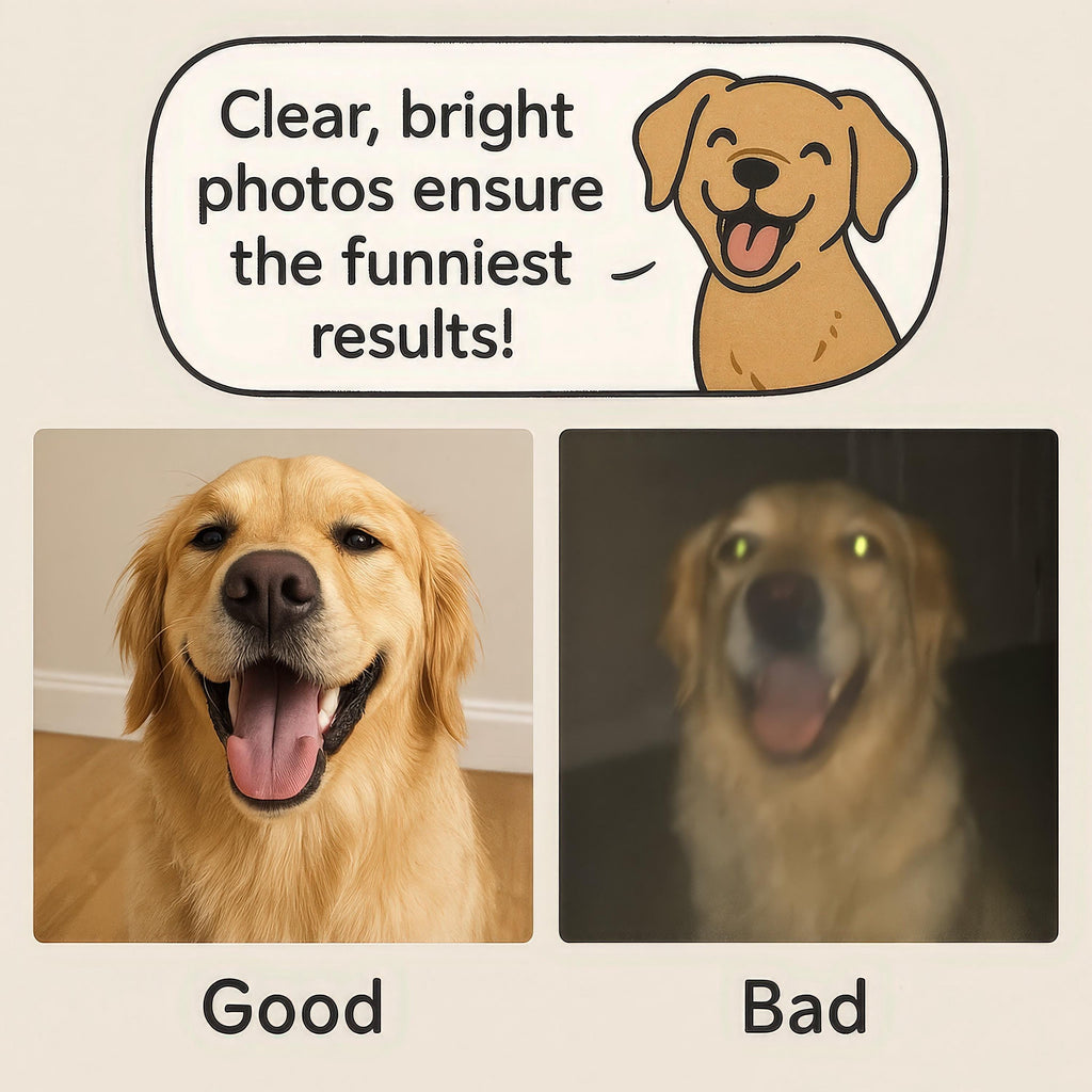 Custom Funny Pet Caricature Portrait