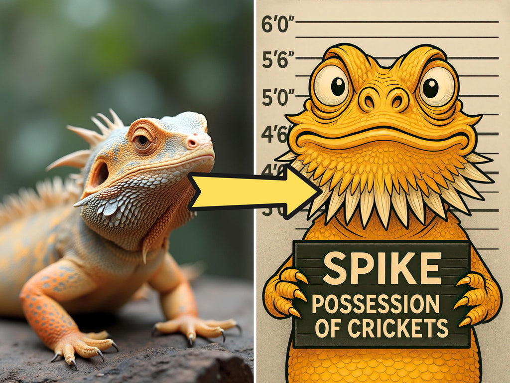 Custom Pet Mugshot Portrait