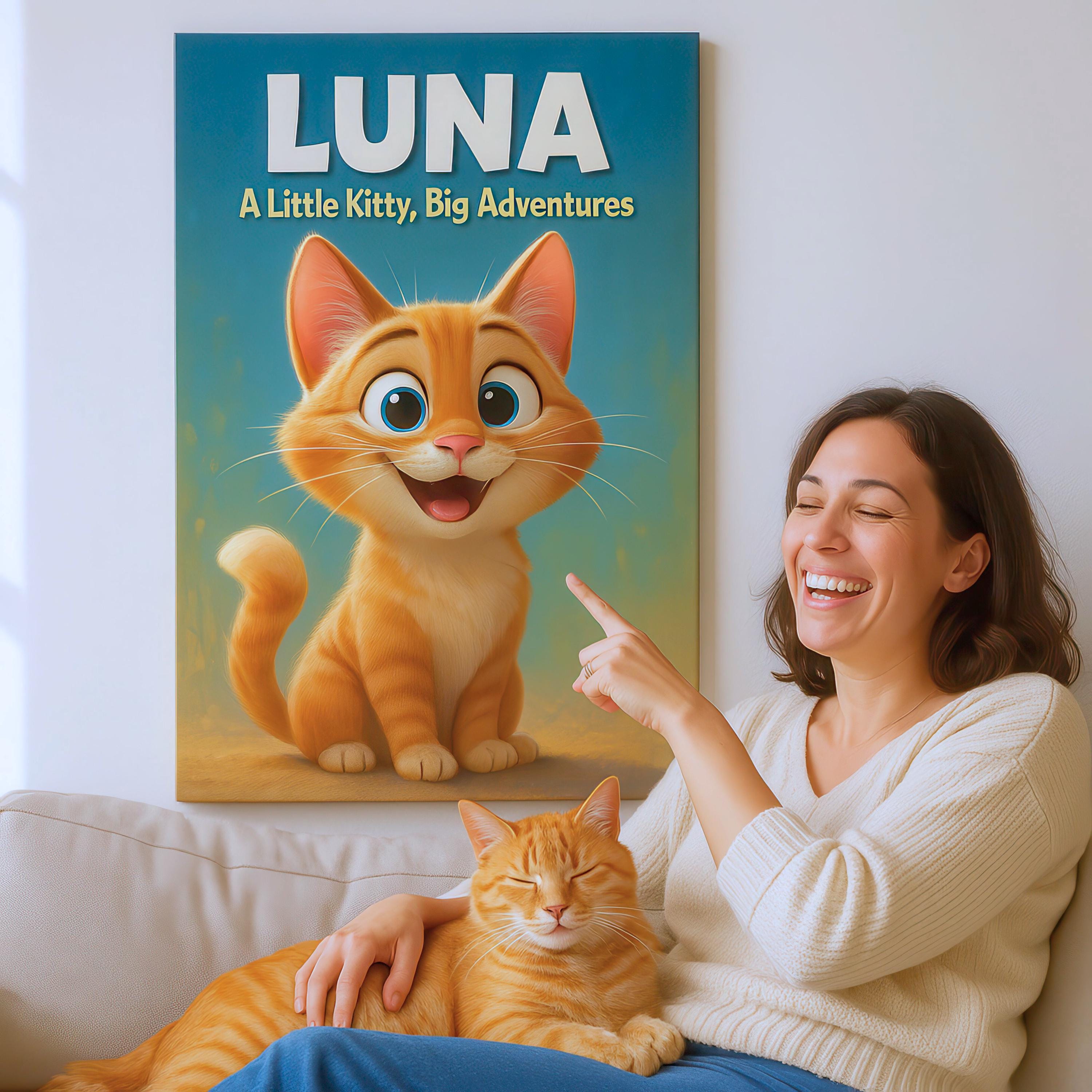 Custom Pet Comic Movie Poster