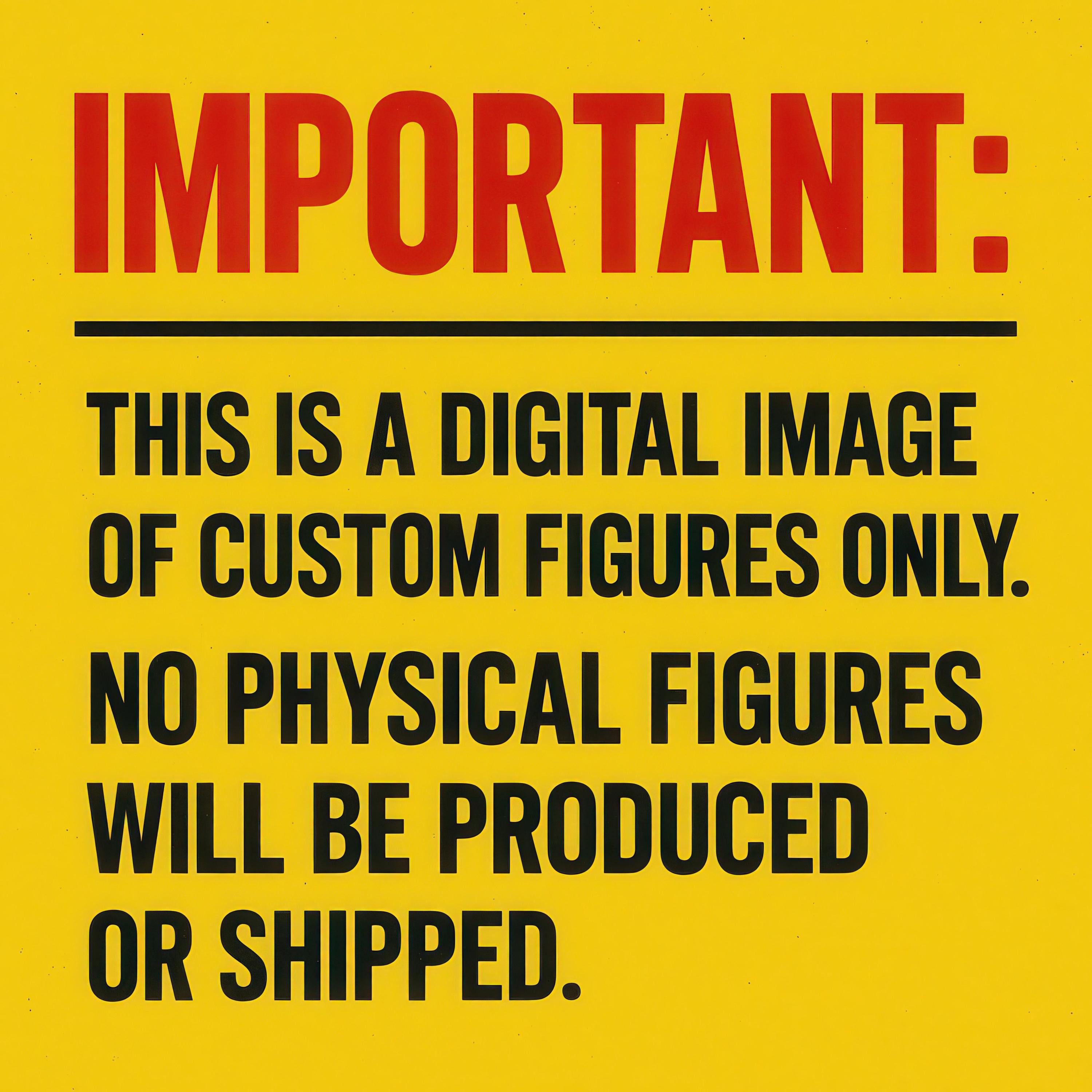 Custom 1980s Style Plastic Action Figure Portrait