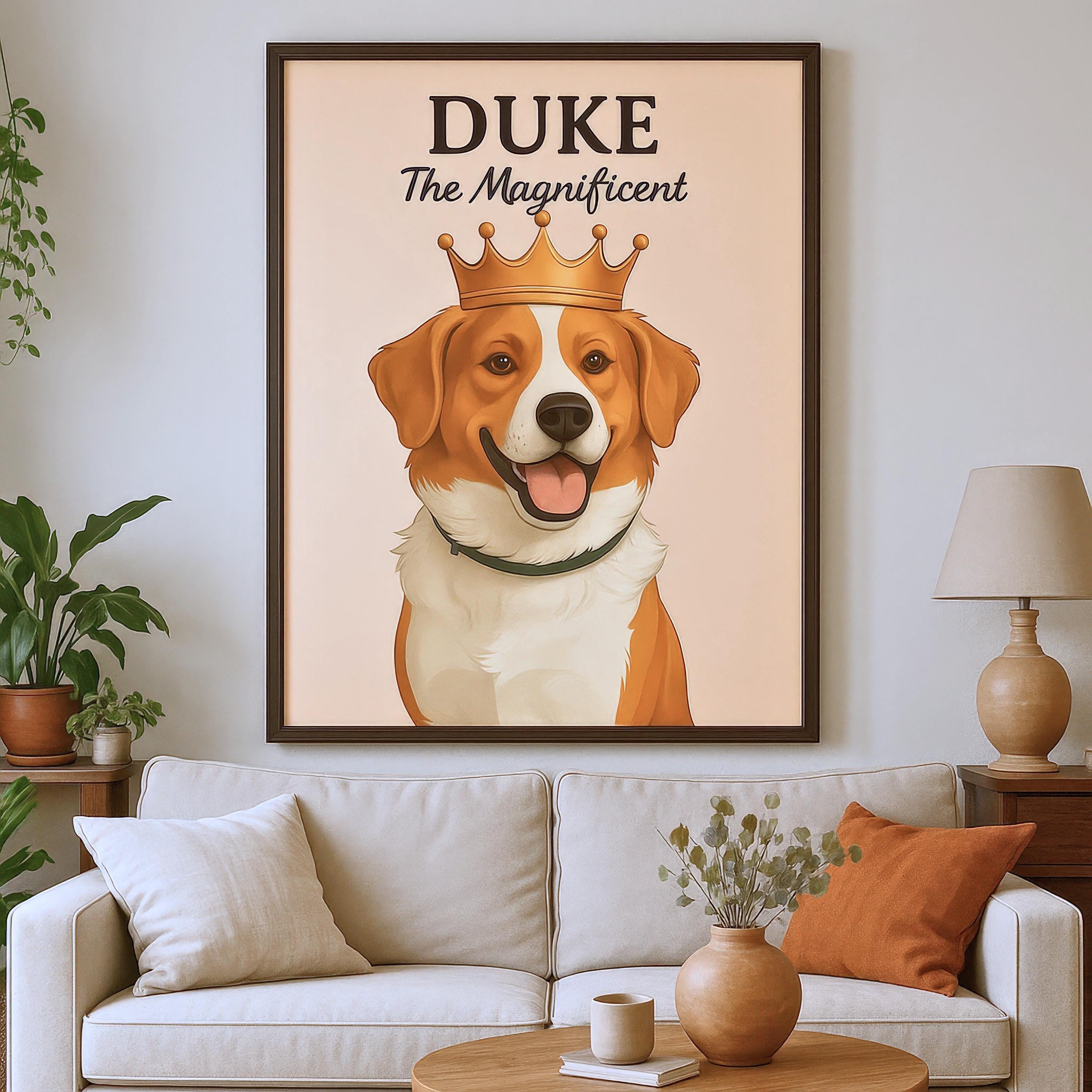 Custom Royal Pet Illustration