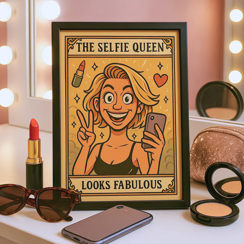 Custom Funny Tarot Card Caricature Portrait