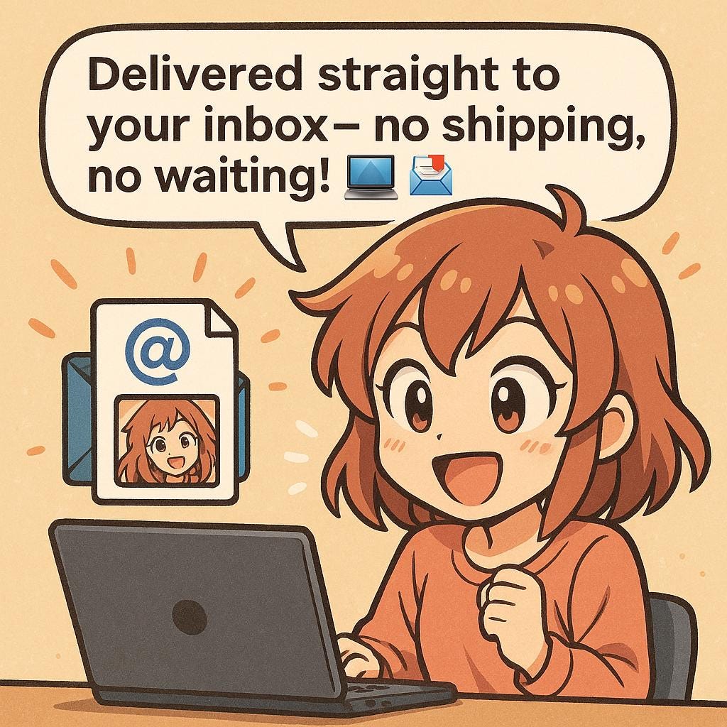 Custom Anime Style Friends Portrait