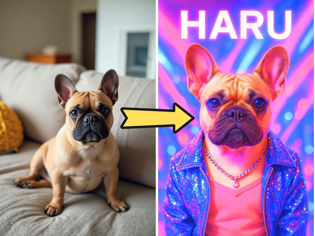 Custom KPOP Pet Portrait