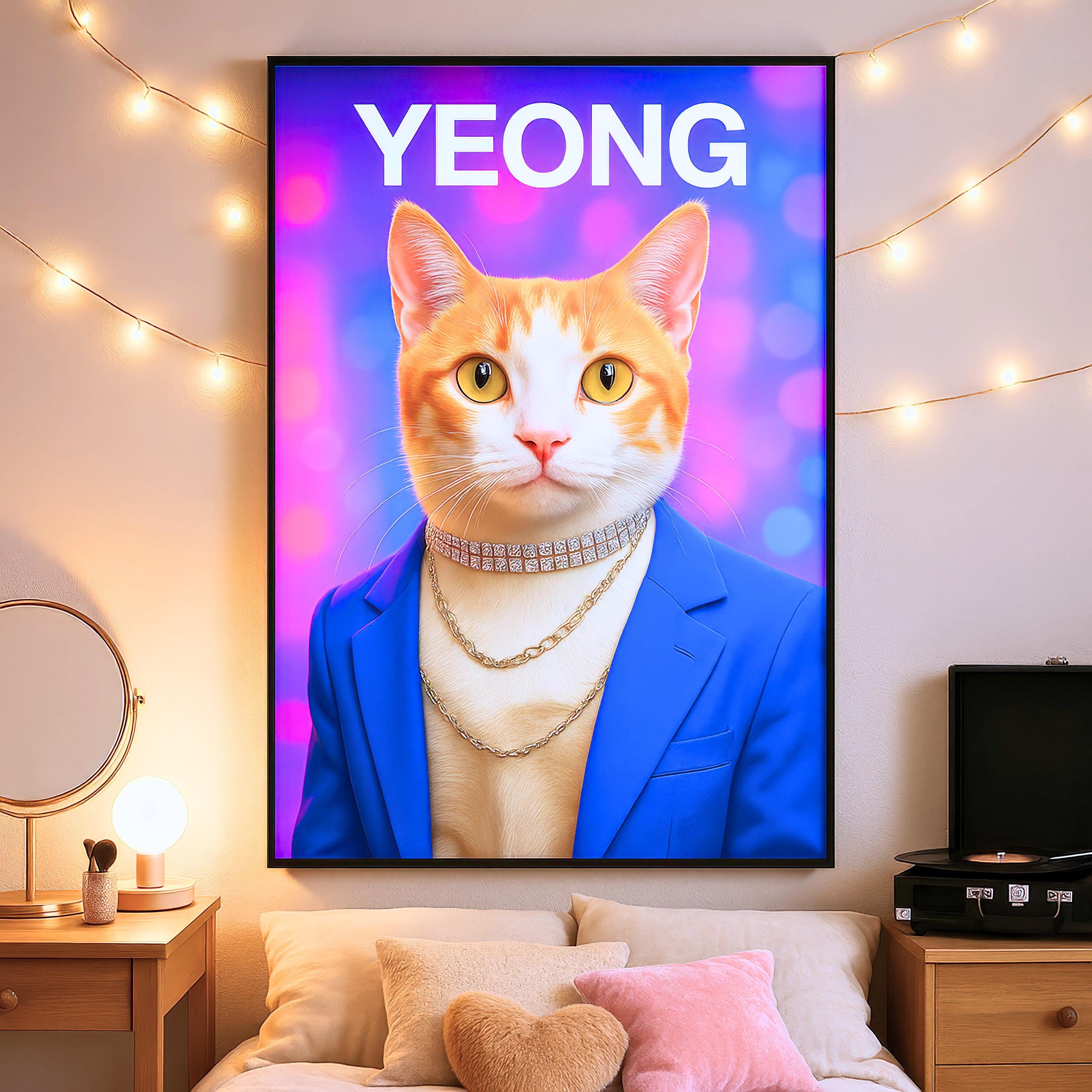 Custom KPOP Pet Portrait