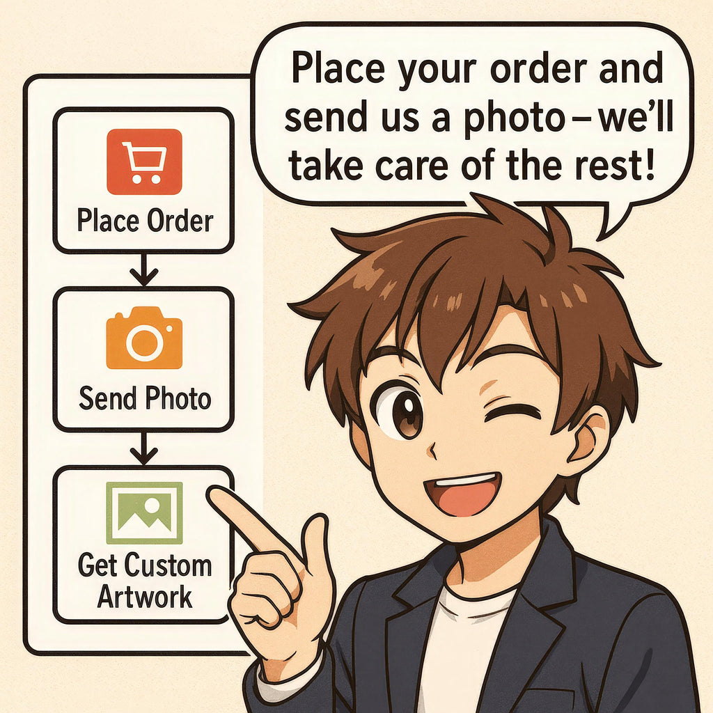 Custom Anime-Style Birthday Newspaper Cover