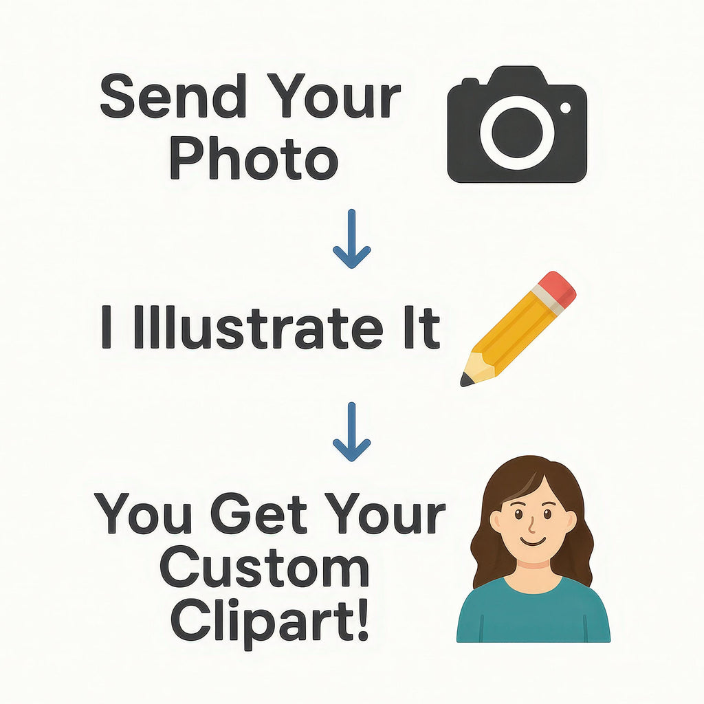 Custom Illustrated Clipart s