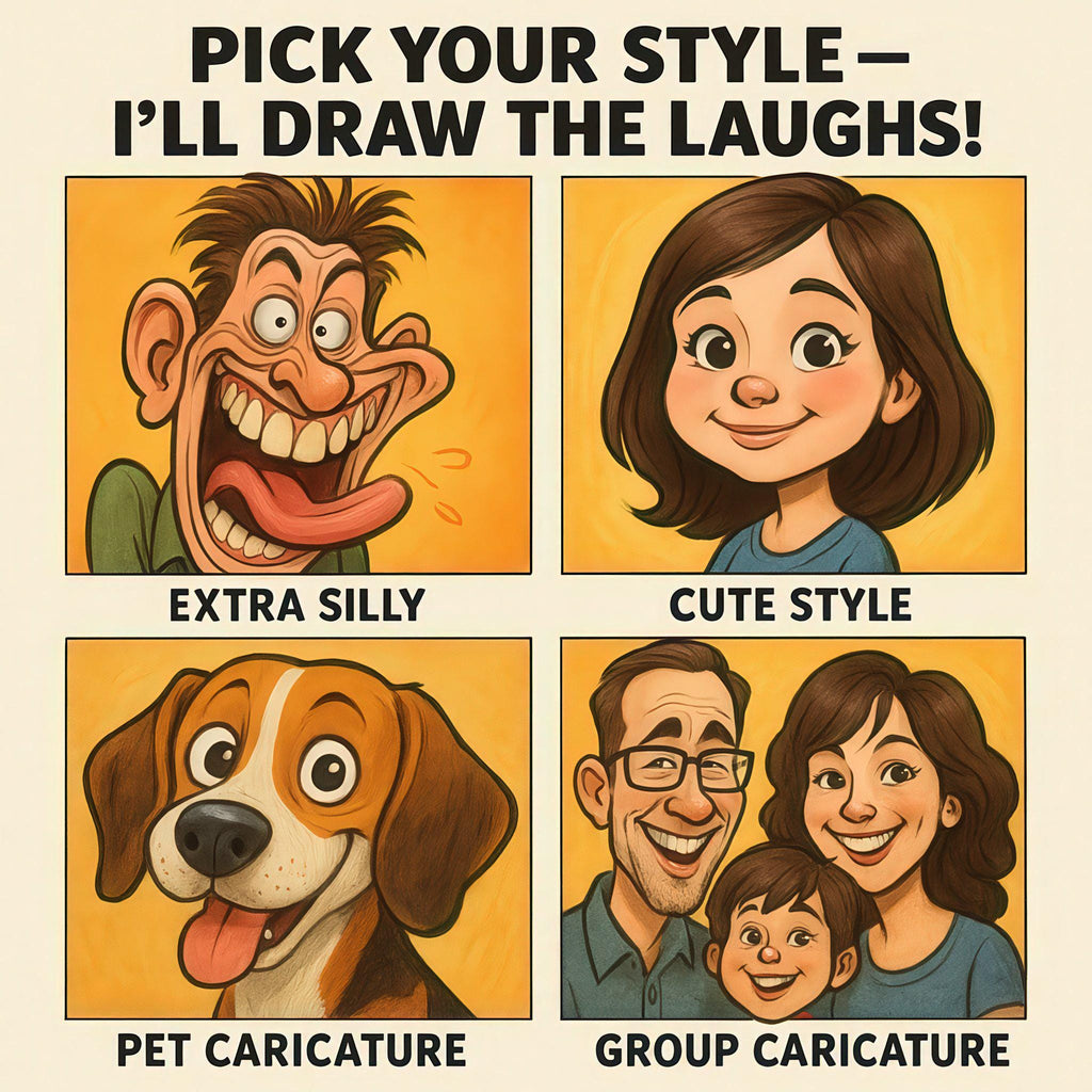 Custom Caricature Illustration