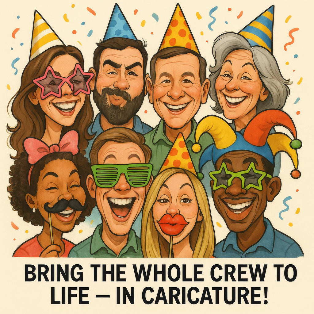 Custom Caricature Illustration