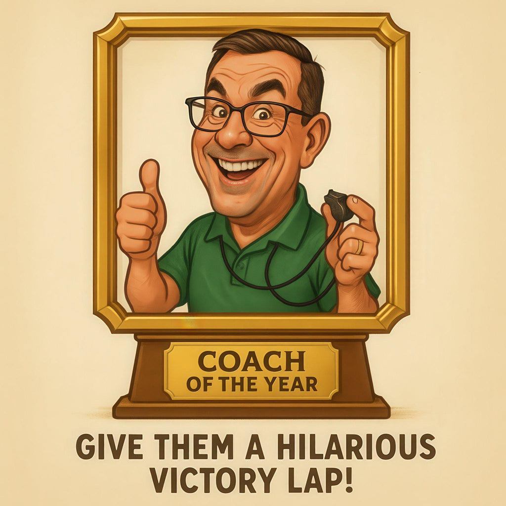 Custom Sports Caricature Portrait