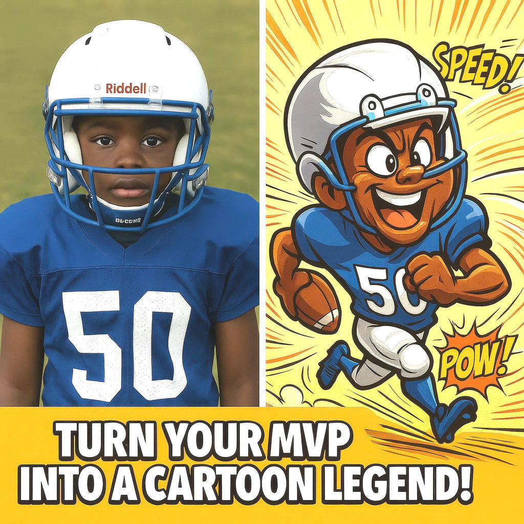 Custom Sports Caricature Portrait