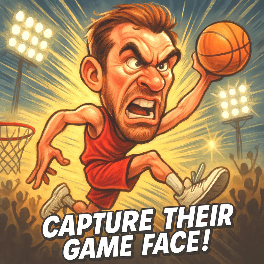 Custom Sports Caricature Portrait