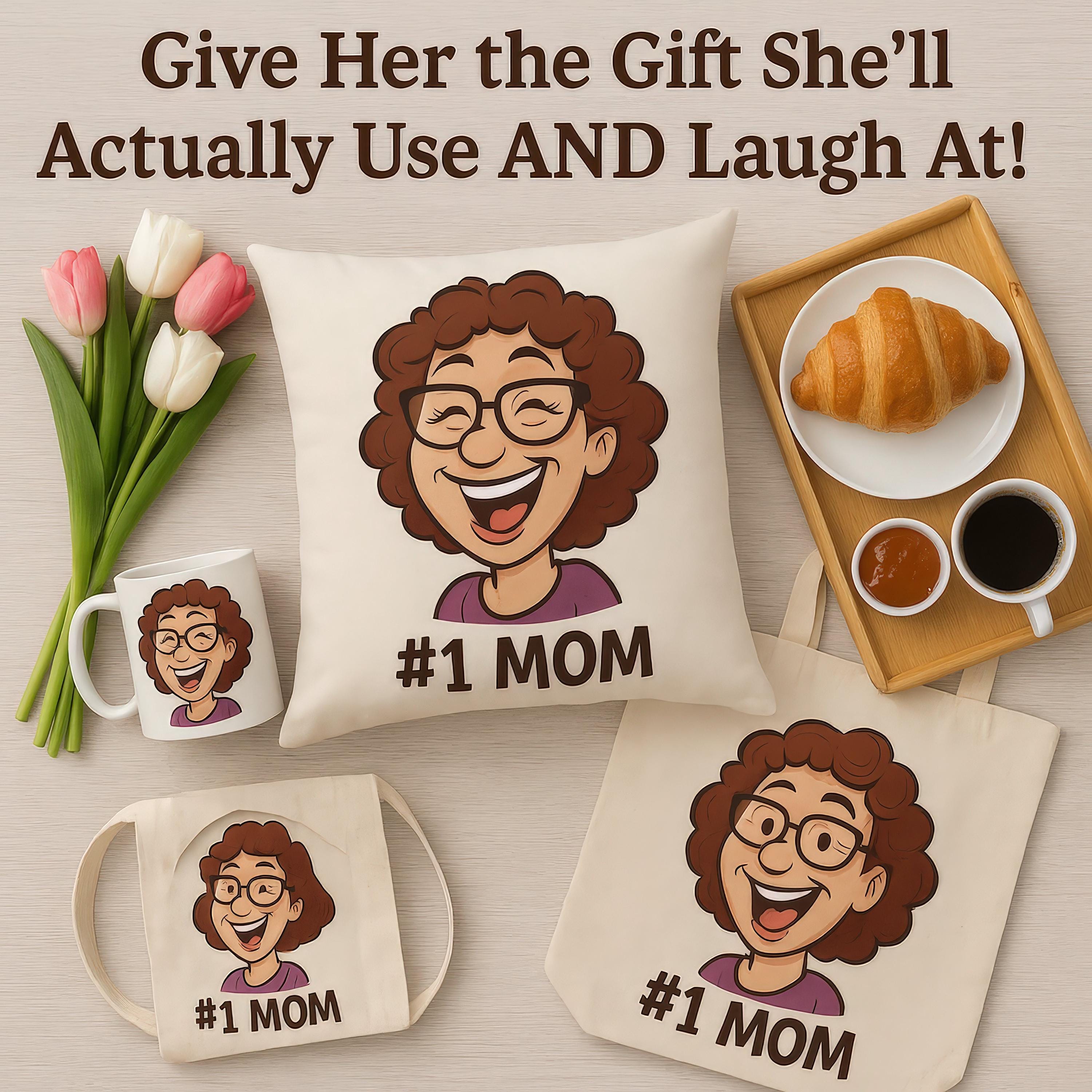 Custom Mothers Day Caricature