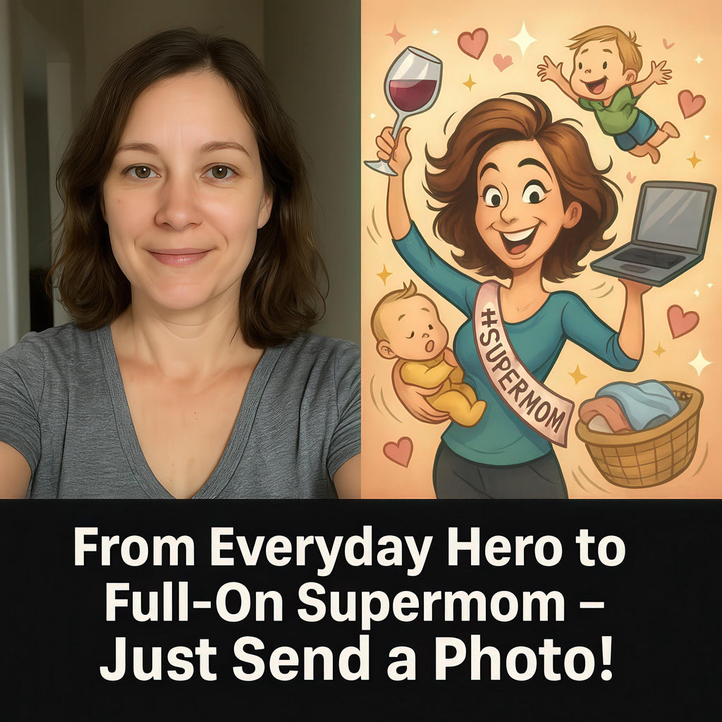 Custom Mothers Day Caricature