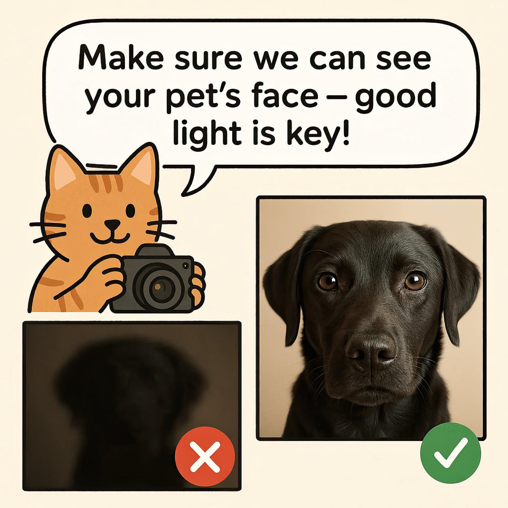 Custom Spa Style Pet Portrait