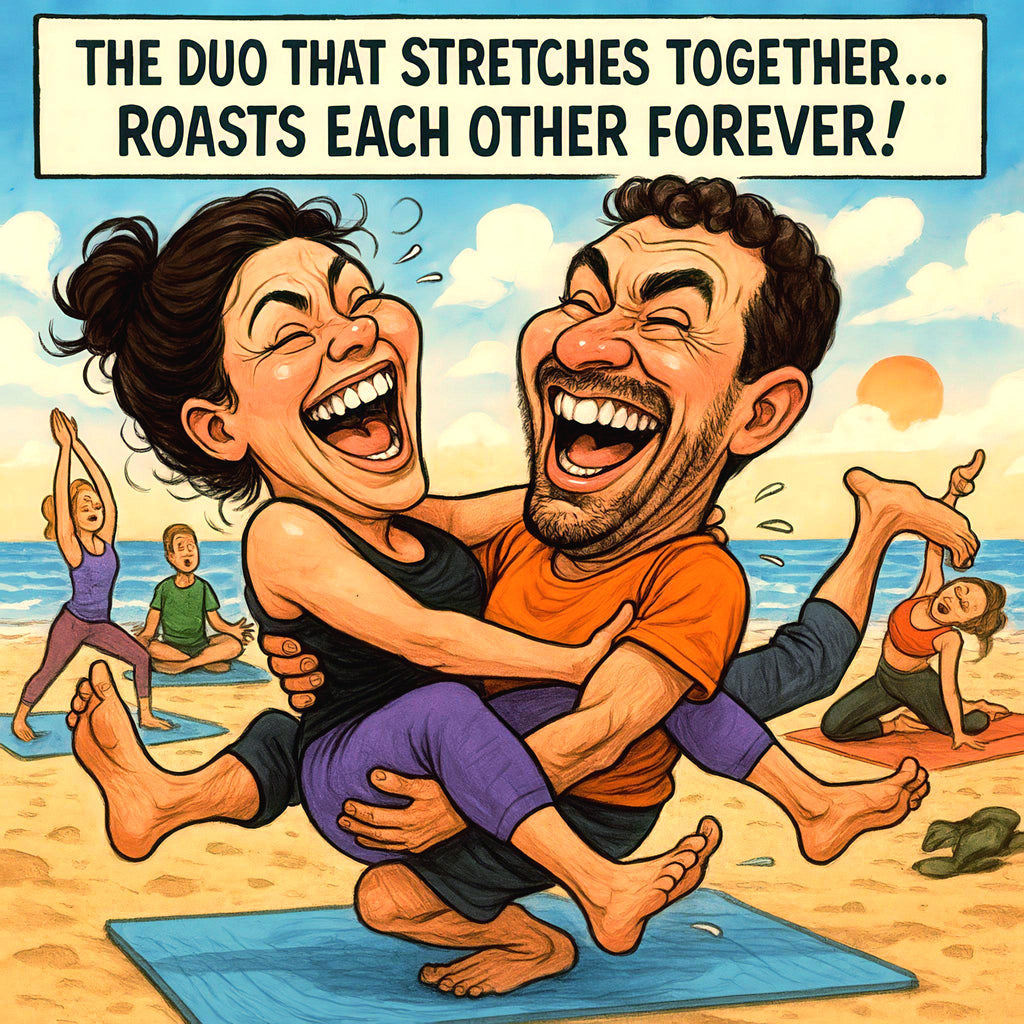 Custom Yoga Caricature