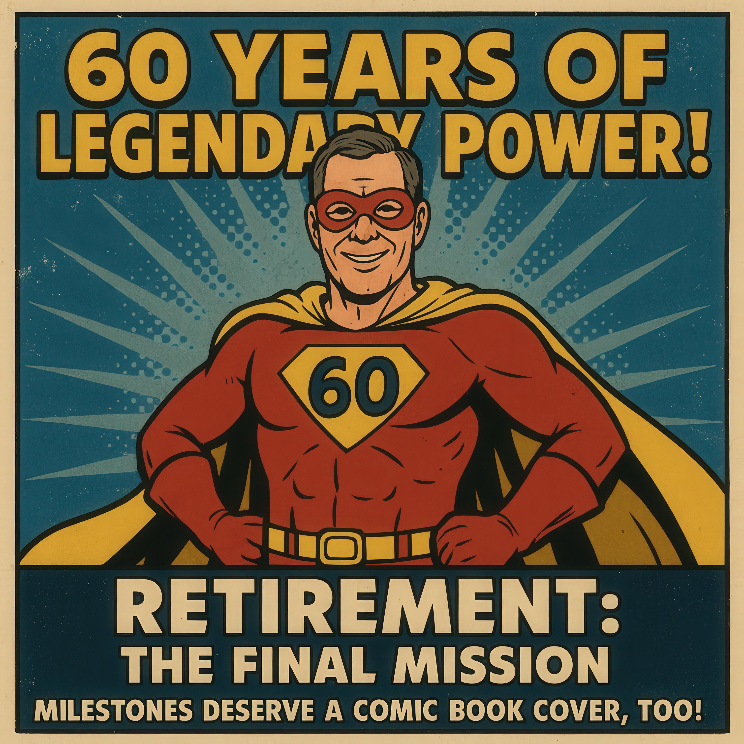 Personalized Retro Comic Book Cover