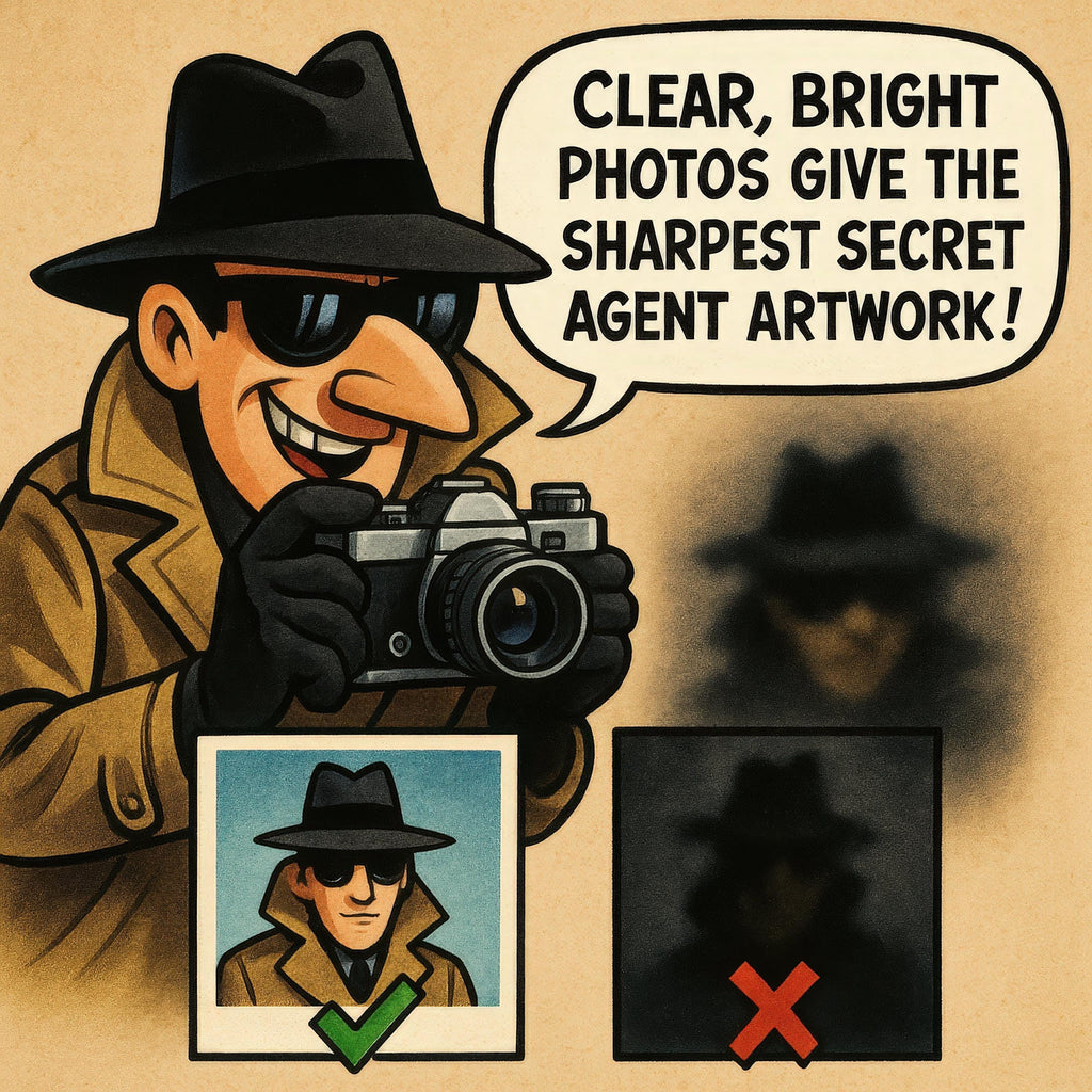 Custom Spy Caricature Portraits