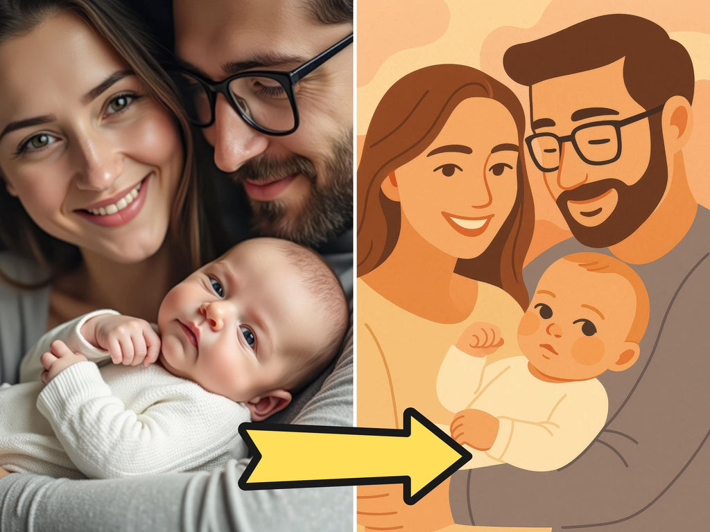 Custom Pastel Newborn Portrait