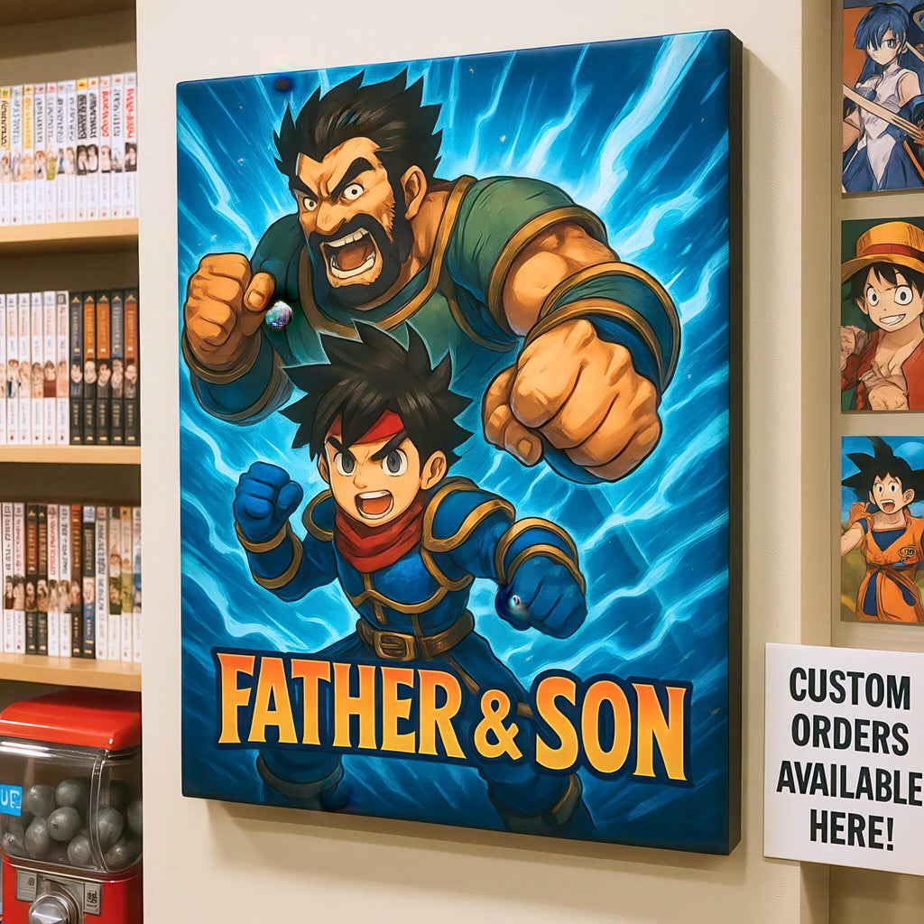 Custom Shonen Anime Illustration