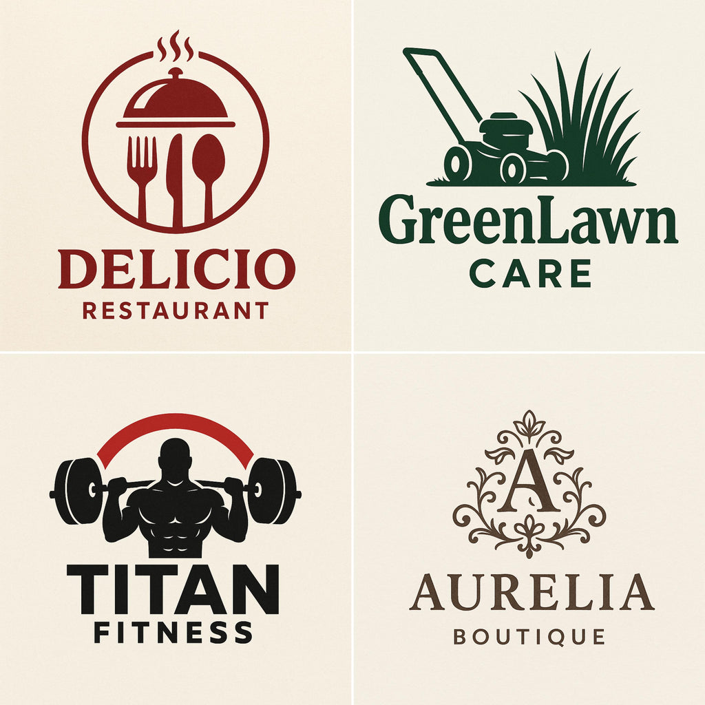 3 Custom Logo Design Package