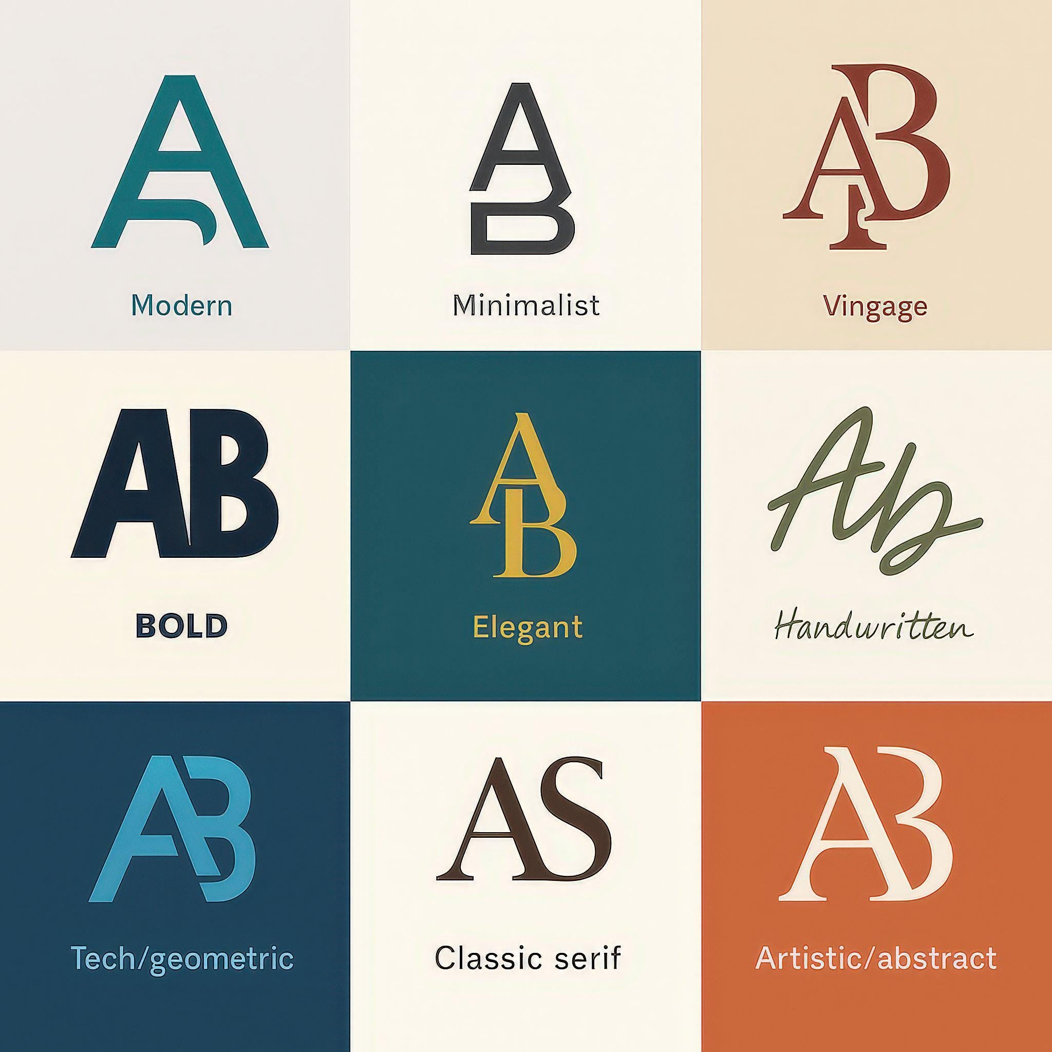 Custom Monogram Logo Design