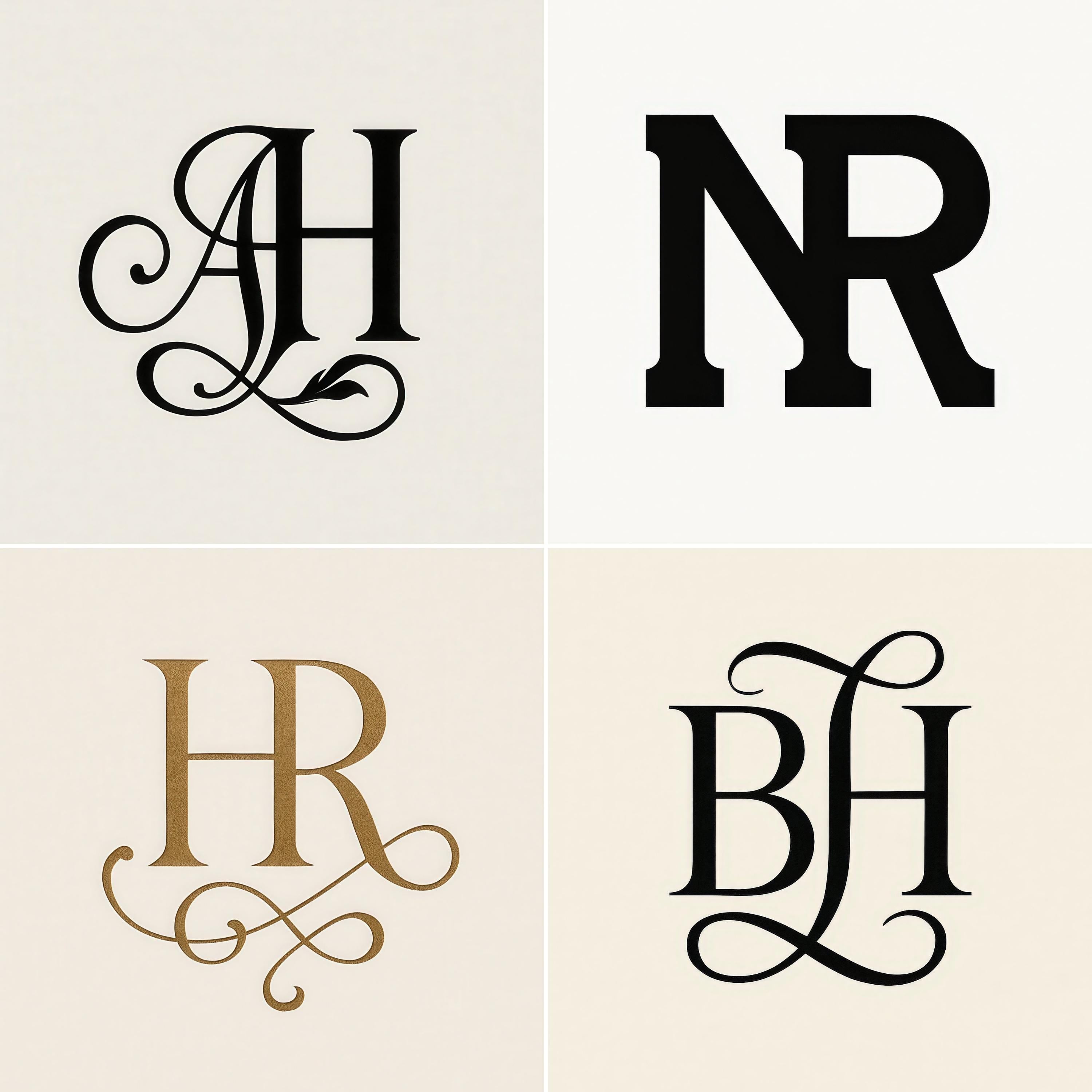 Custom Monogram Logo Design