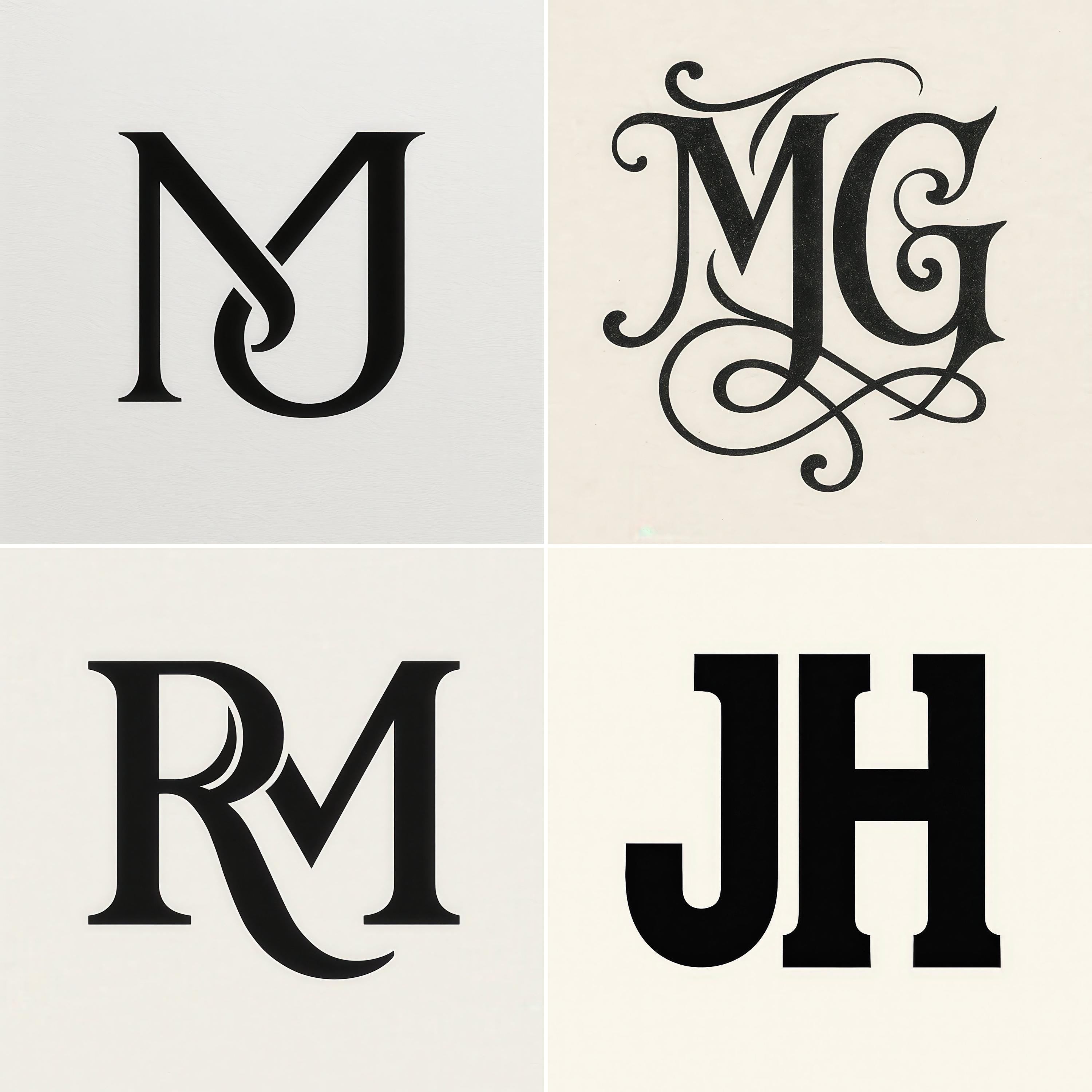Custom Monogram Logo Design