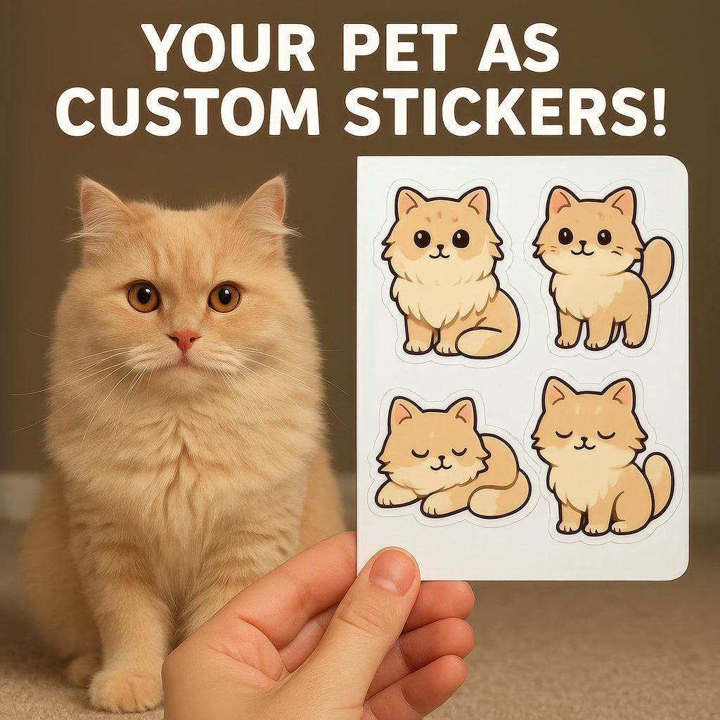 Custom Pet Sticker Sheet
