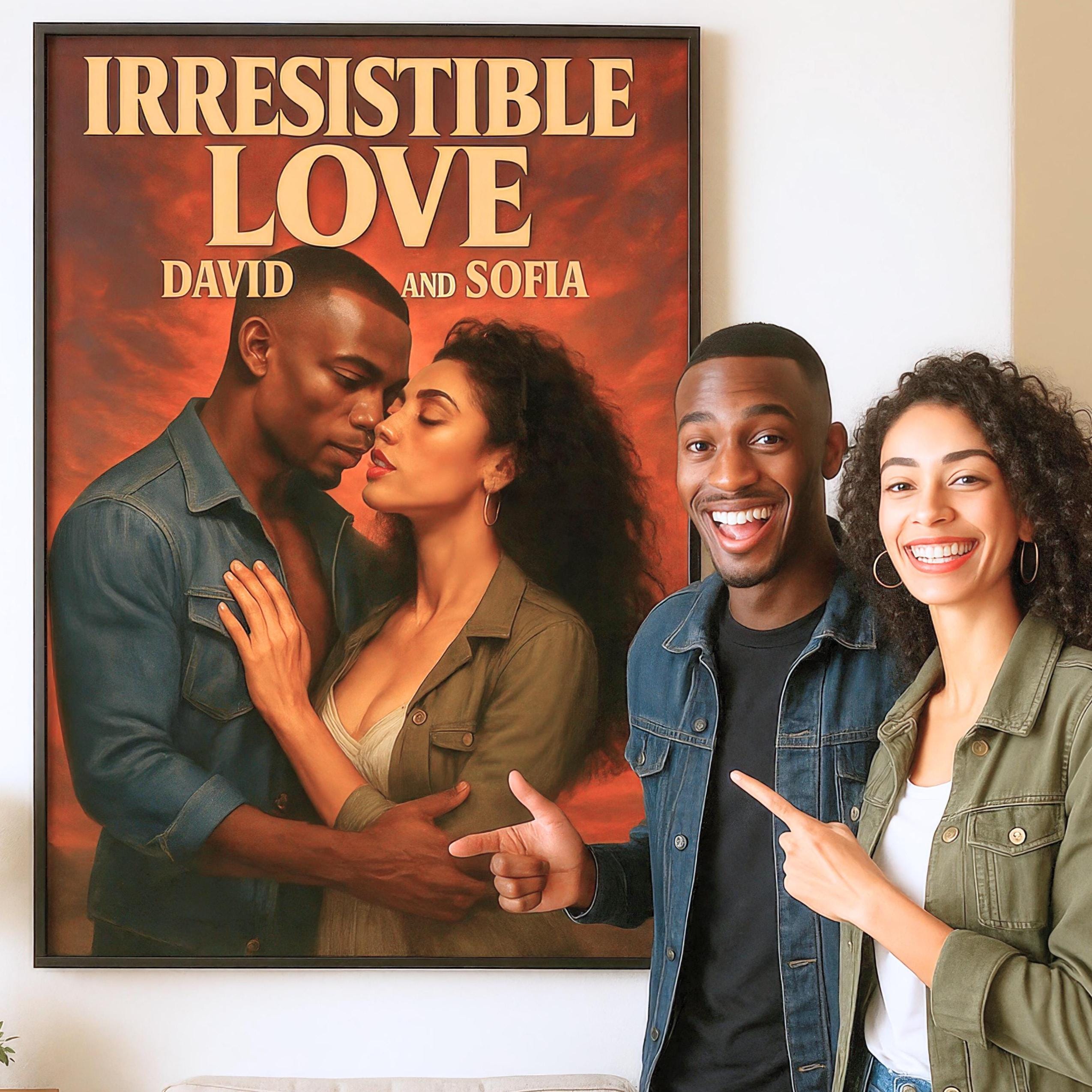 Cheesy Romance Novel Cover