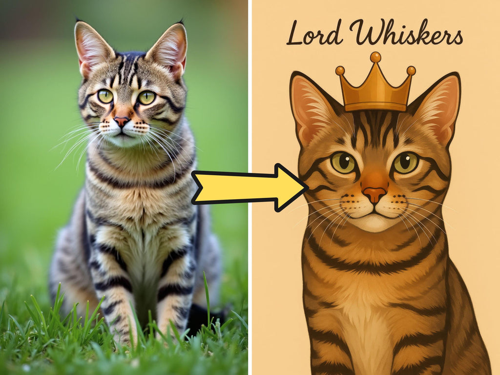 Custom Royal Pet Illustration