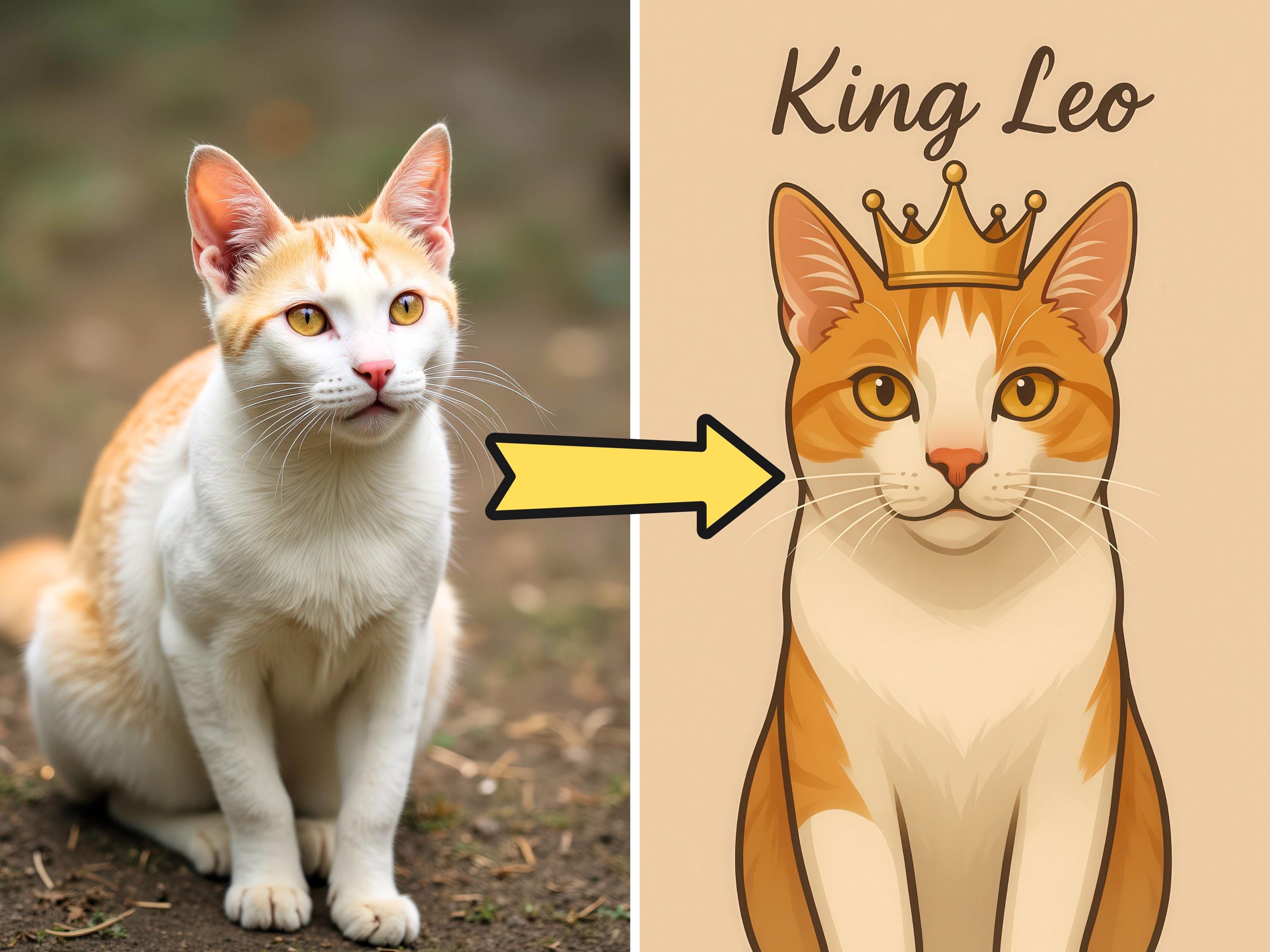 Custom Royal Pet Illustration