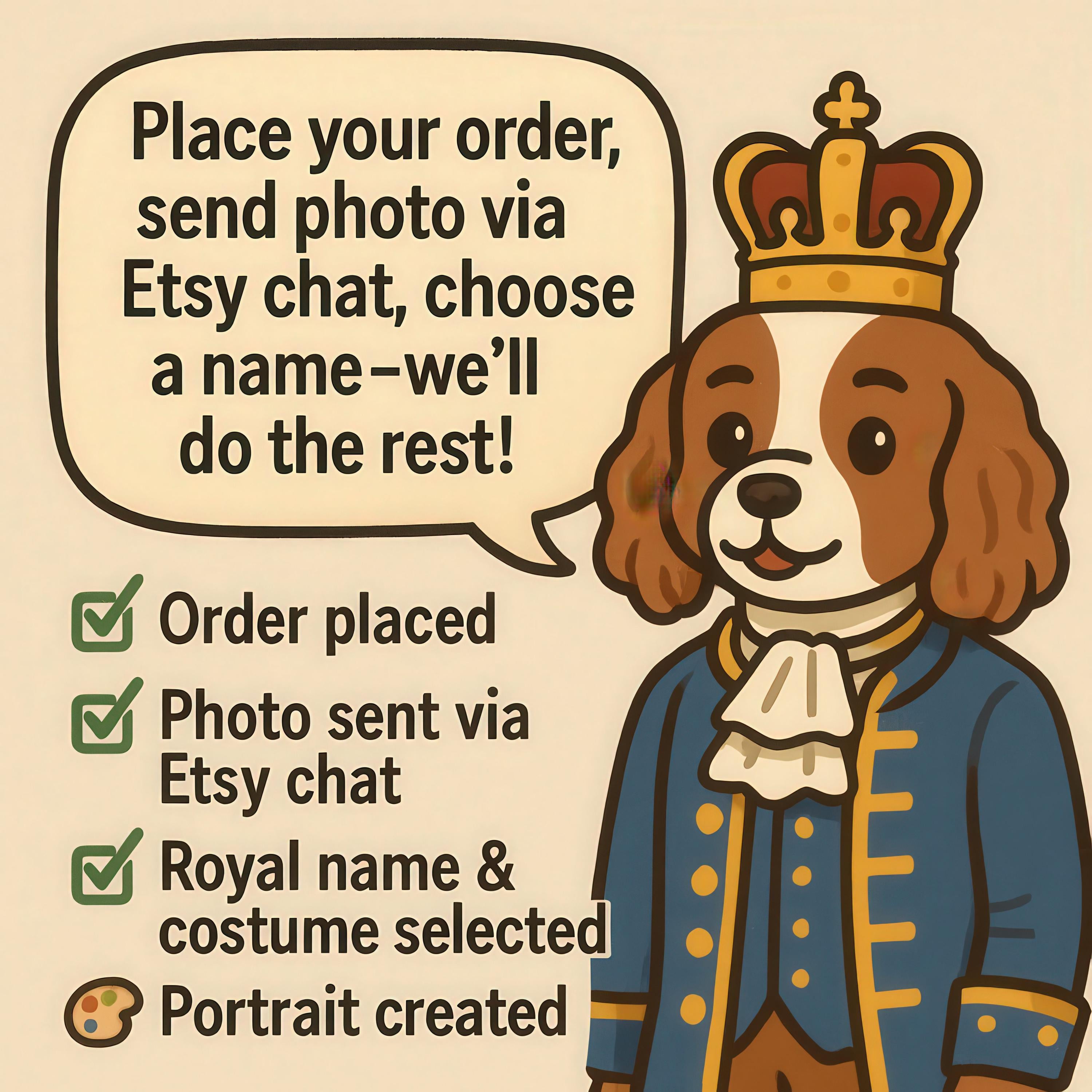 Custom Astronaut Pet Portrait