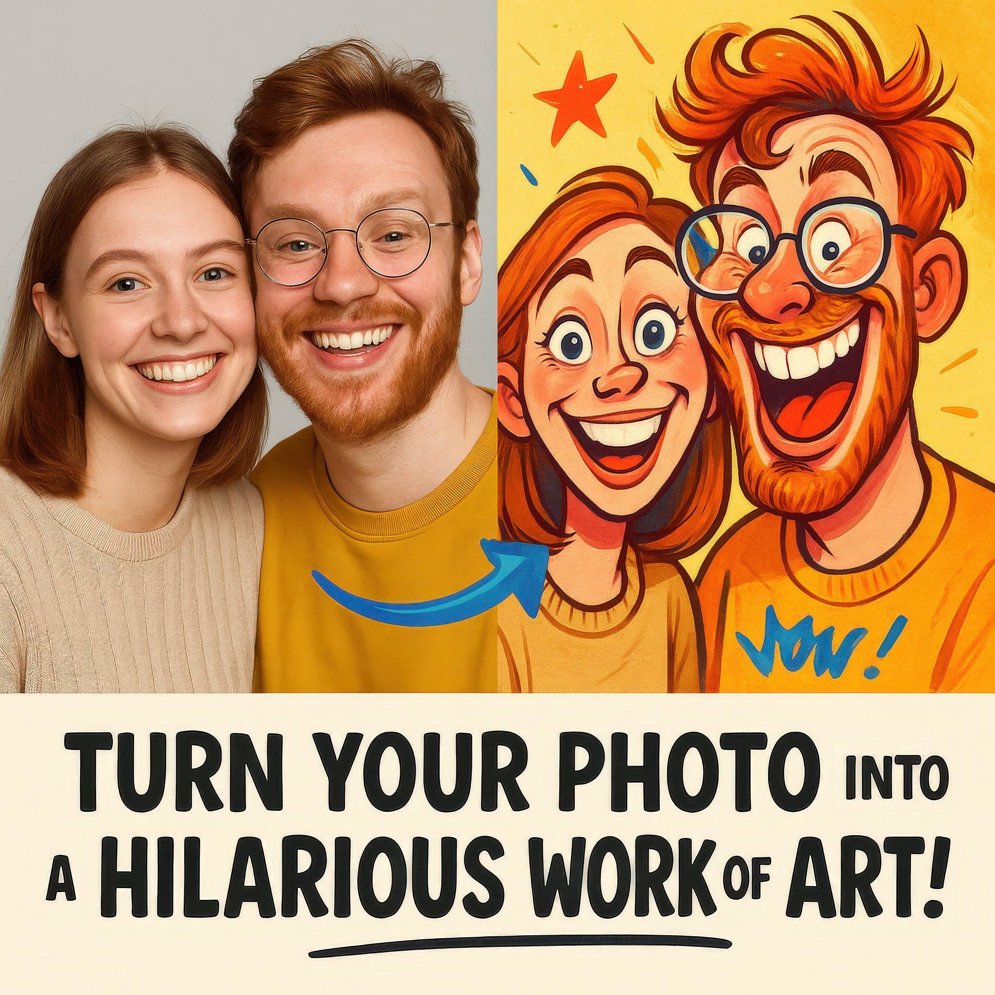 Custom Caricature Illustration