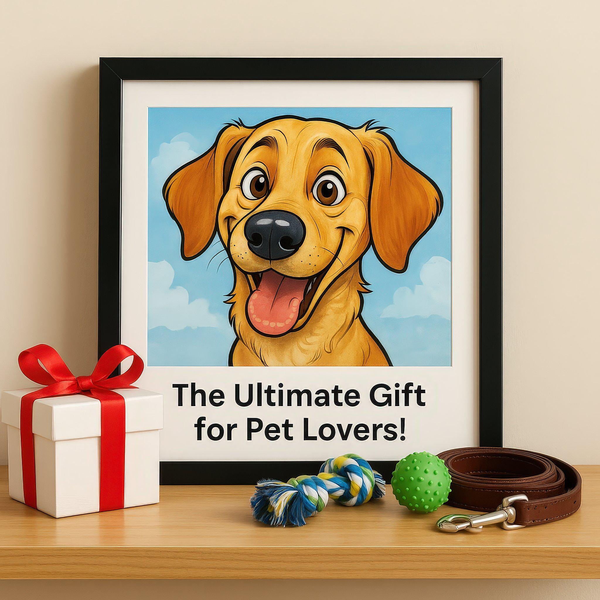 Custom Funny Pet Caricatures