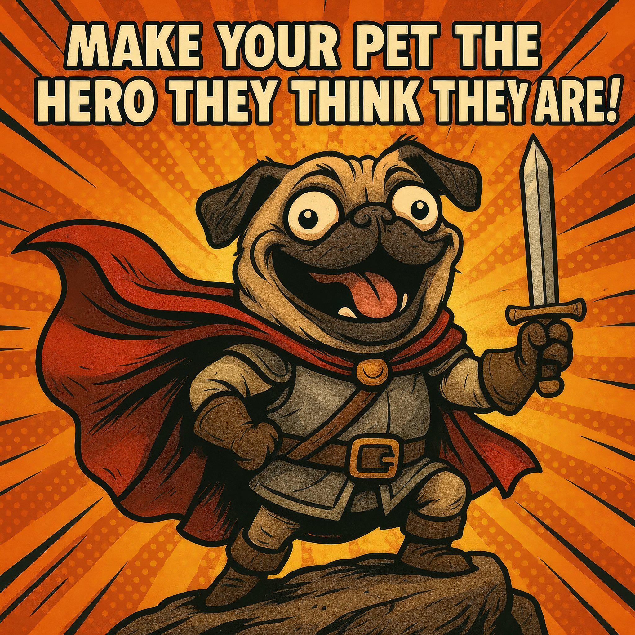 Custom Funny Pet Caricatures