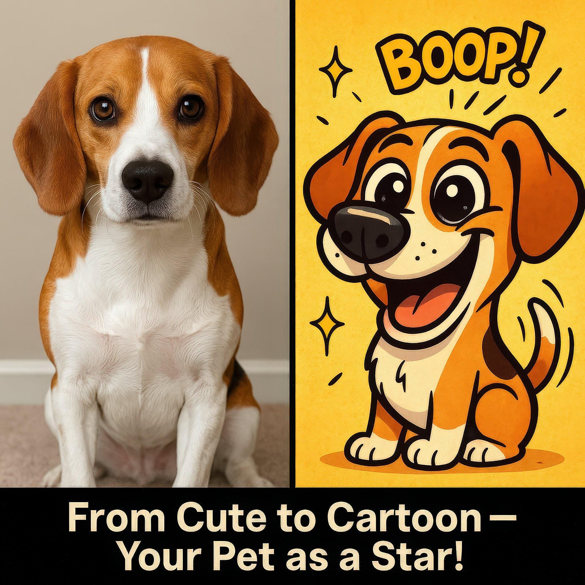 Custom Funny Pet Caricatures