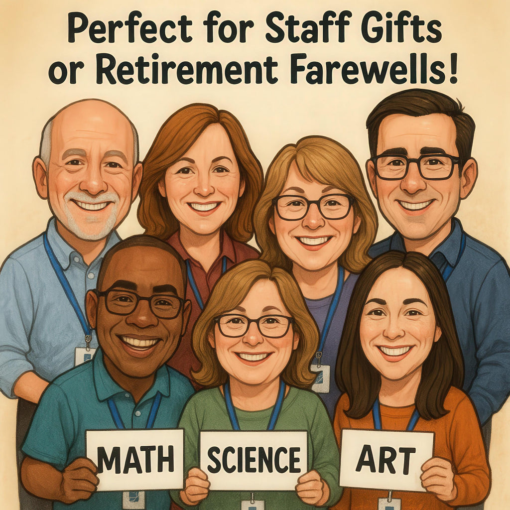 Custom Teacher Caricature