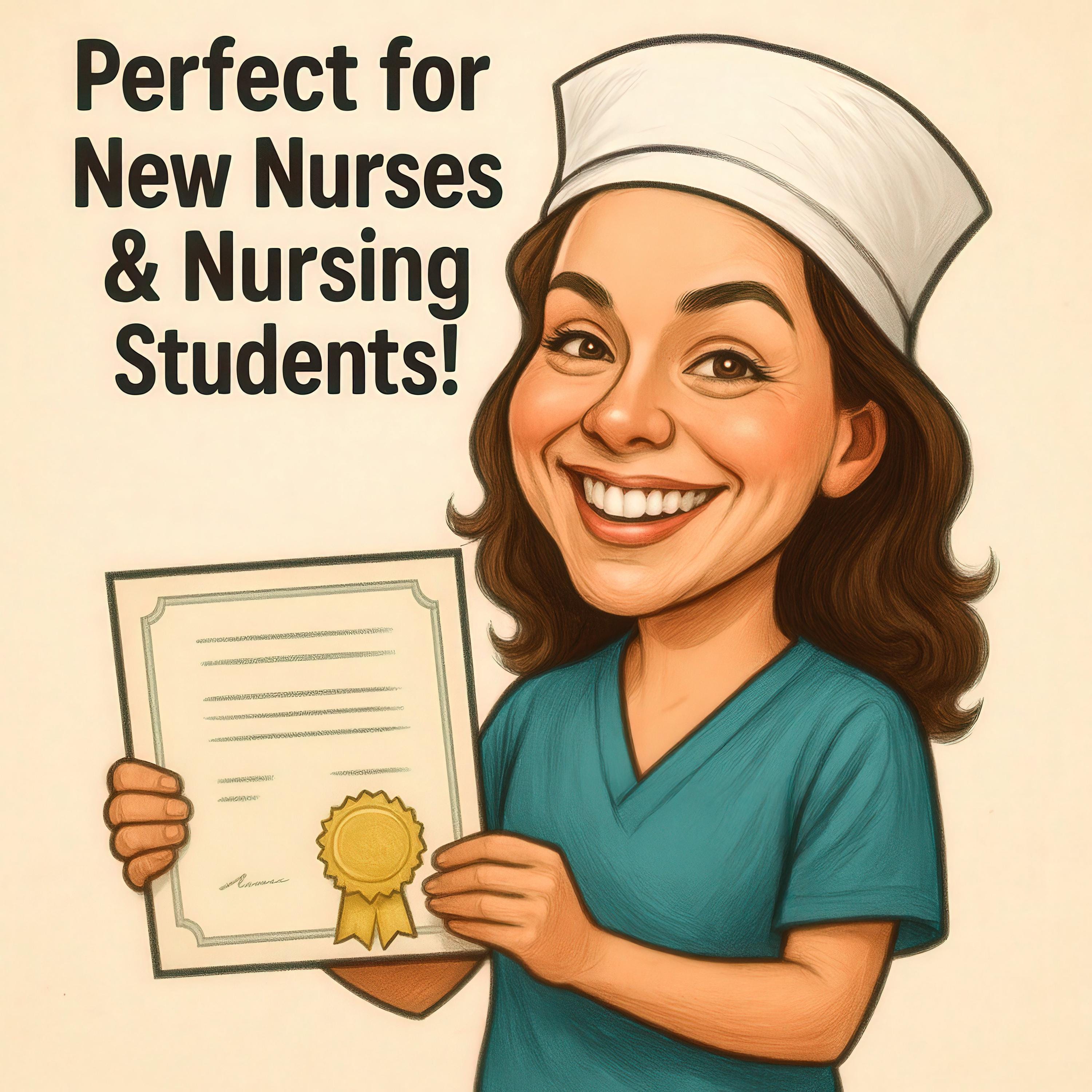 Custom Nurse Caricature