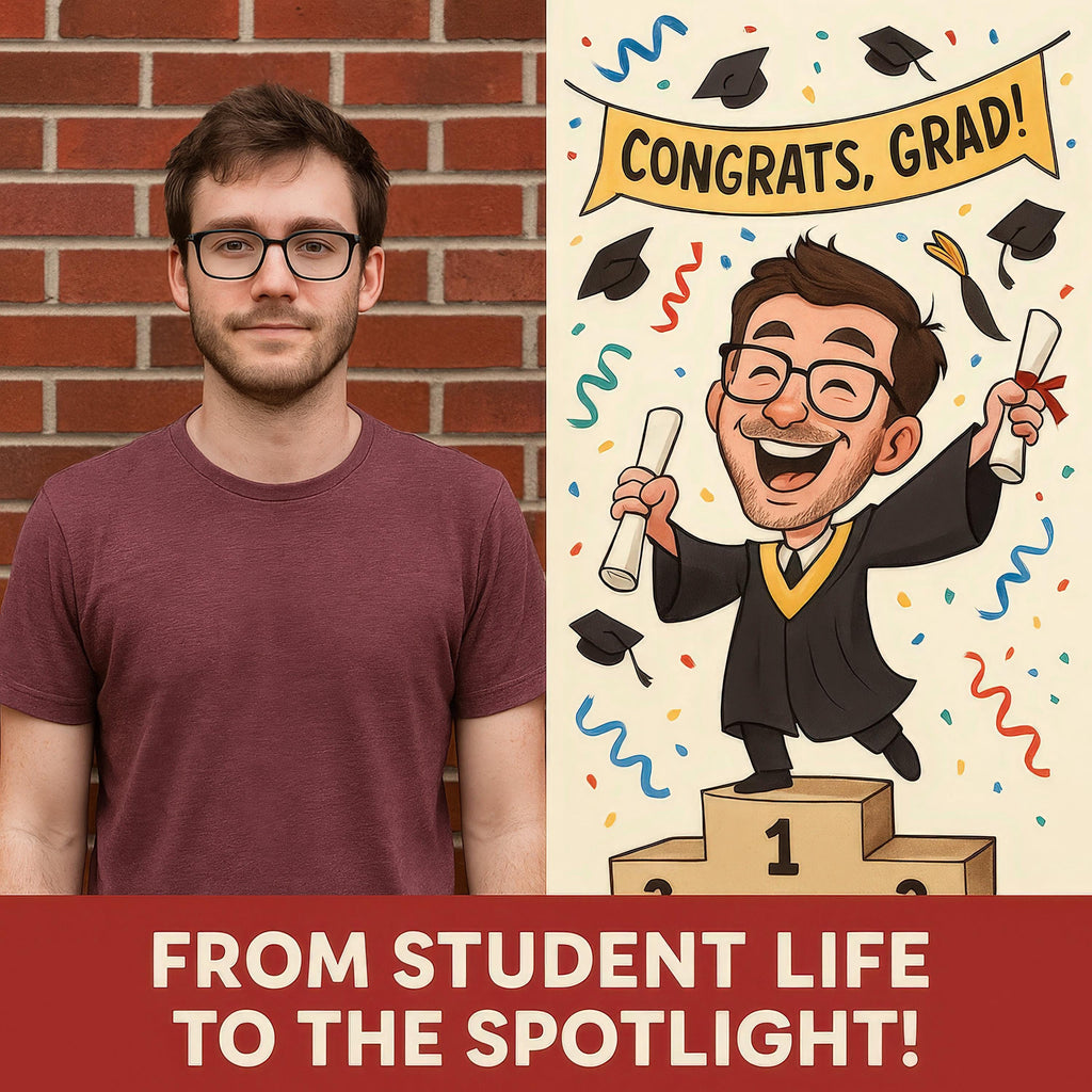 Custom Graduation Caricature