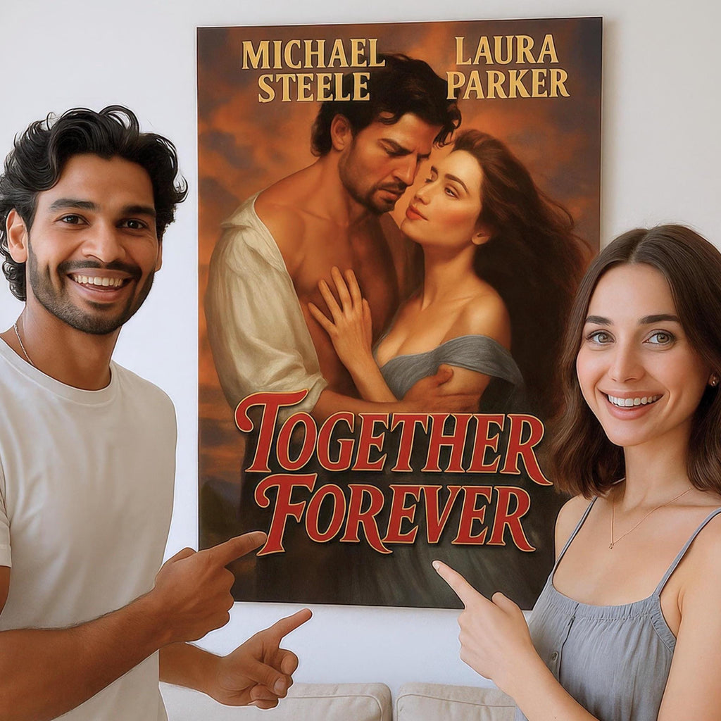 Cheesy Romance Novel Cover