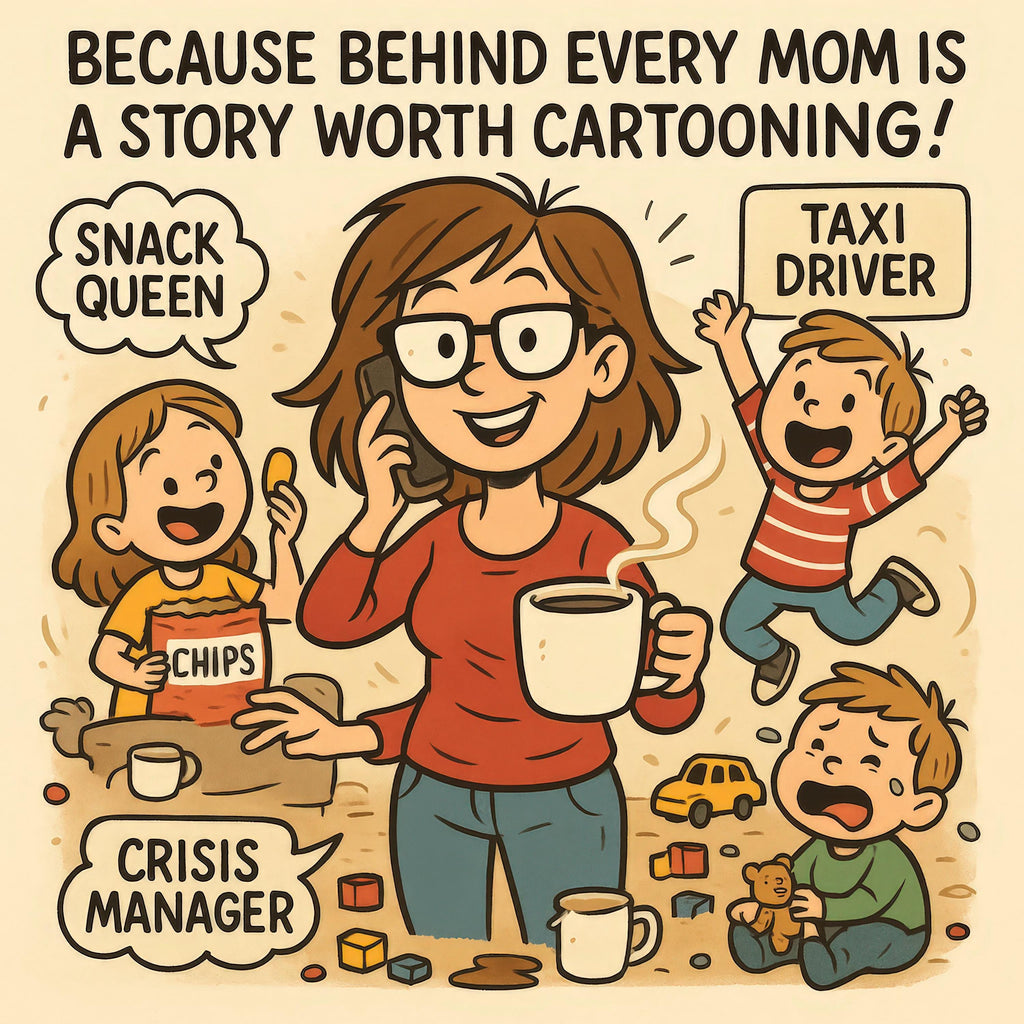 Custom Mothers Day Caricature