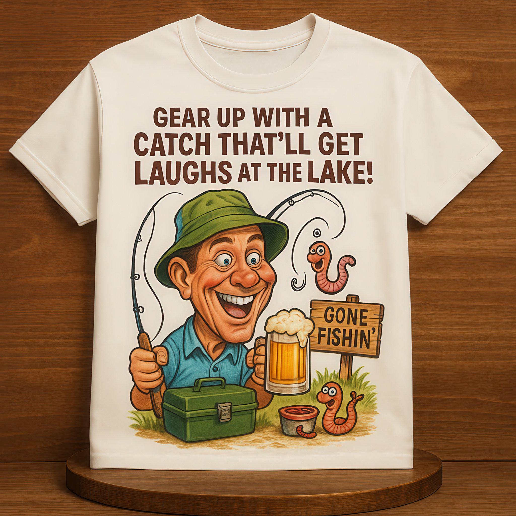 Custom Fisherman Caricature