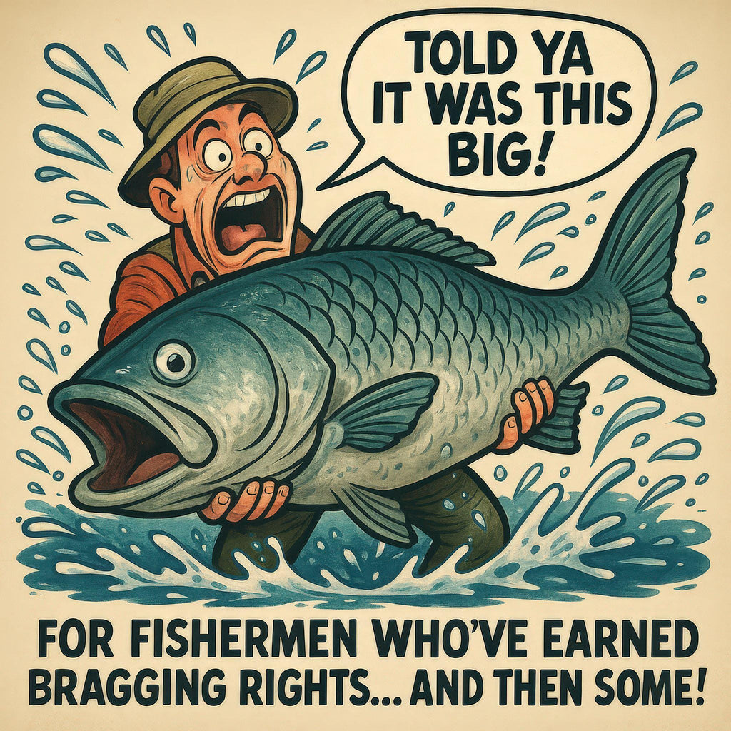 Custom Fisherman Caricature