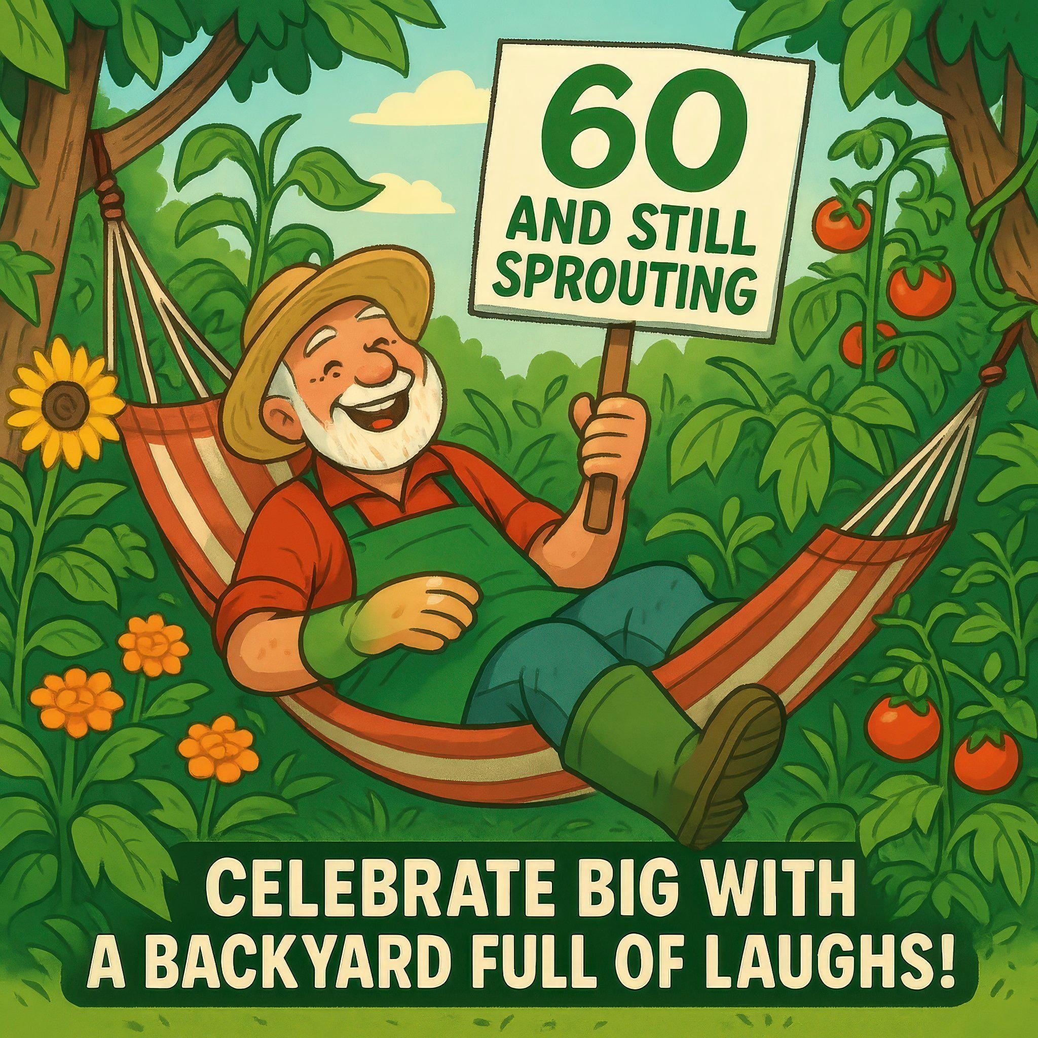 Custom Gardener Caricature