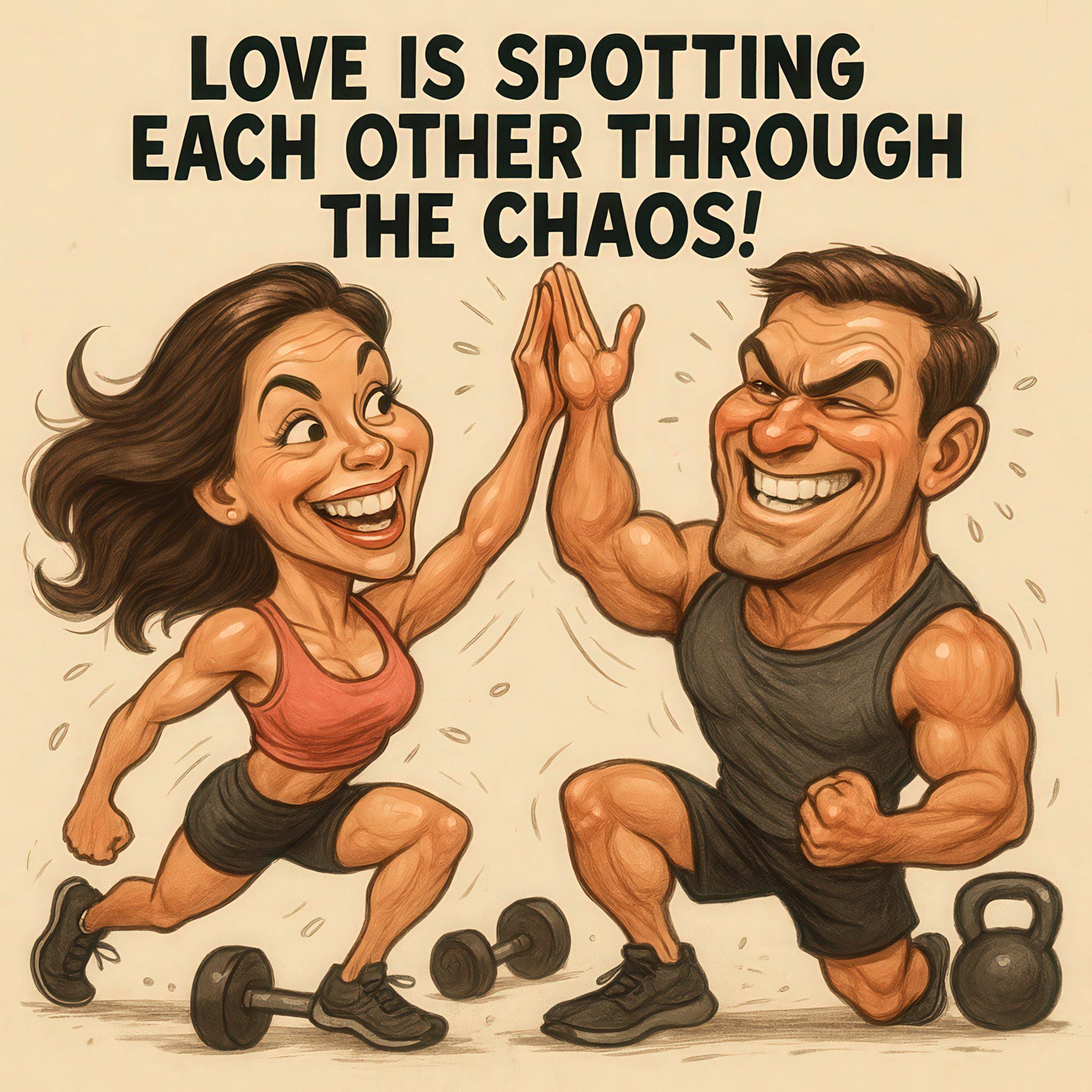 Custom Fitness Caricature