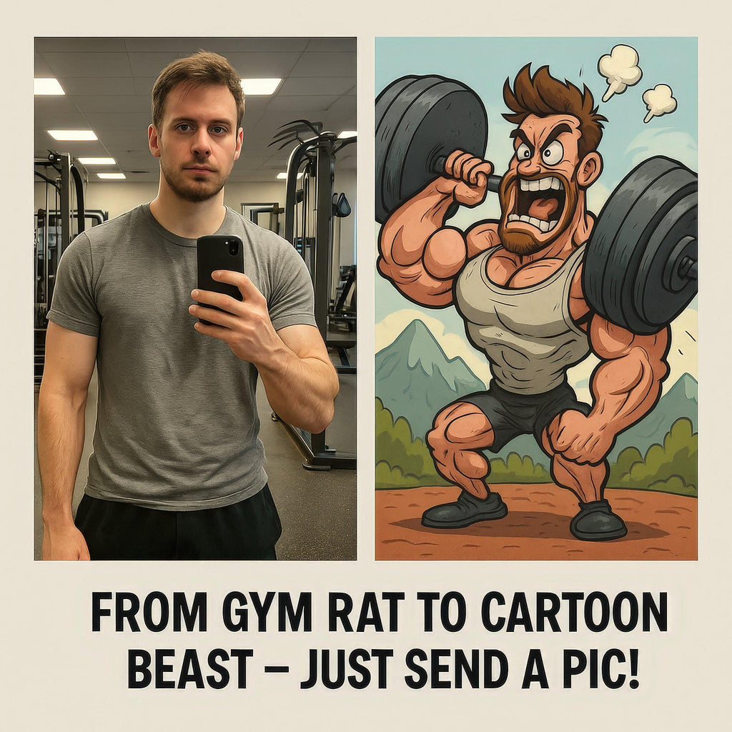 Custom Fitness Caricature