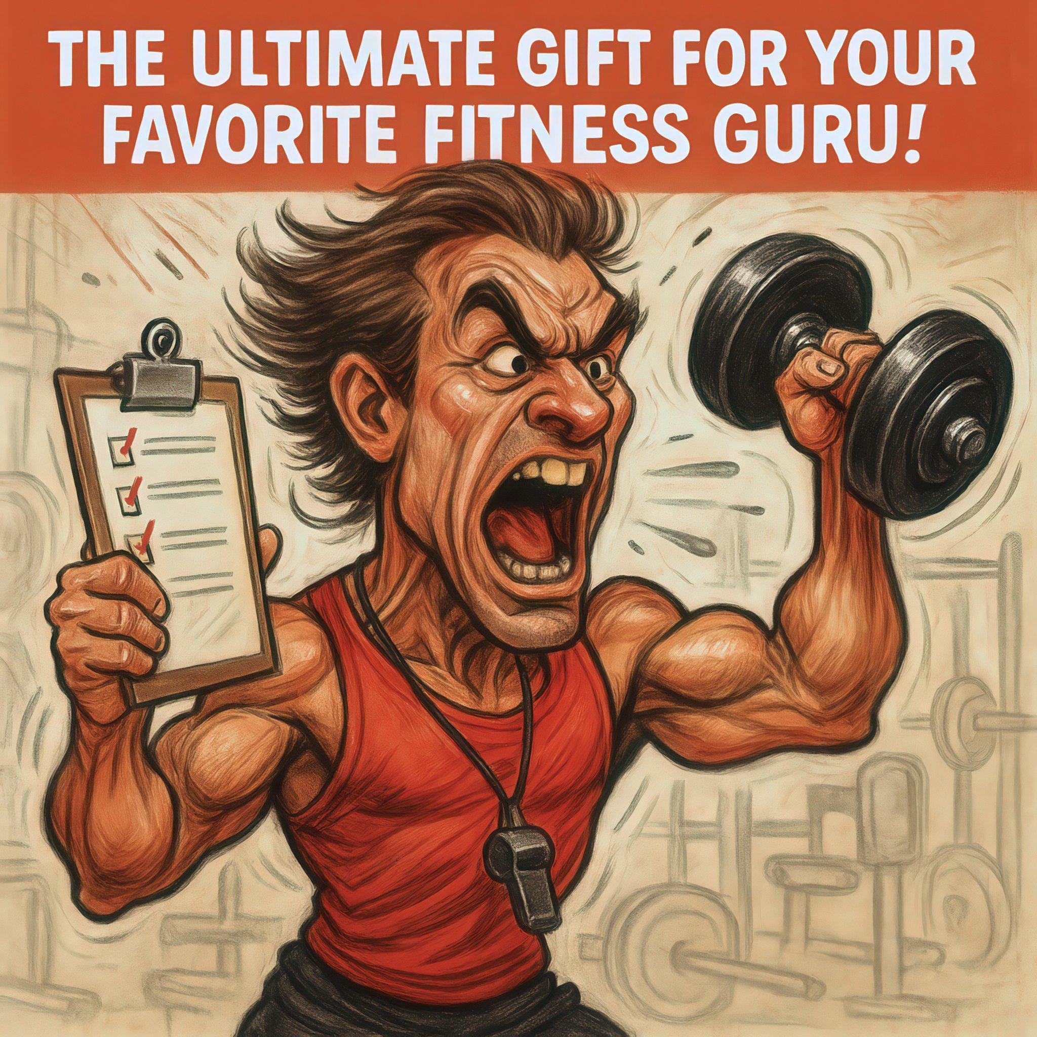 Custom Fitness Caricature