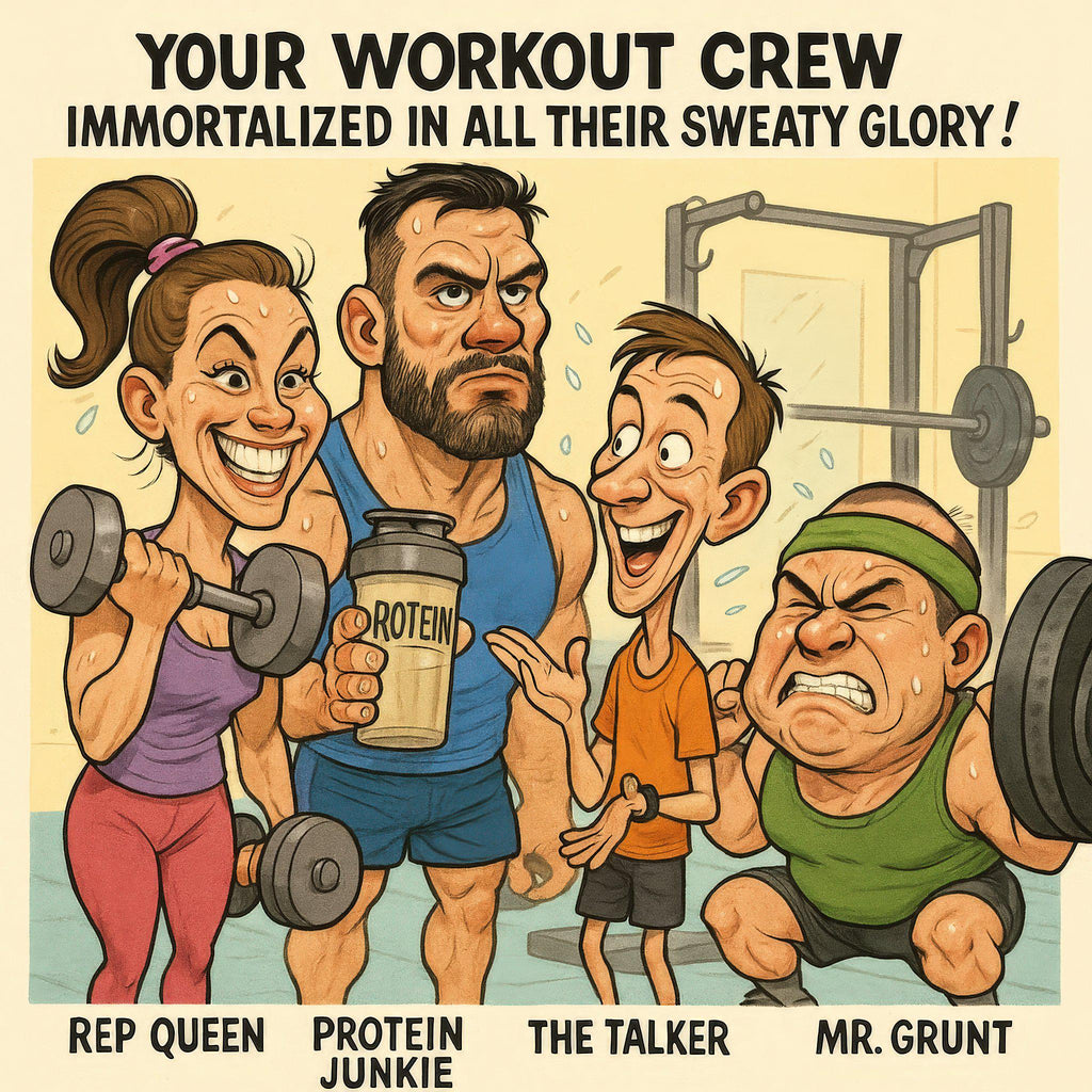 Custom Fitness Caricature